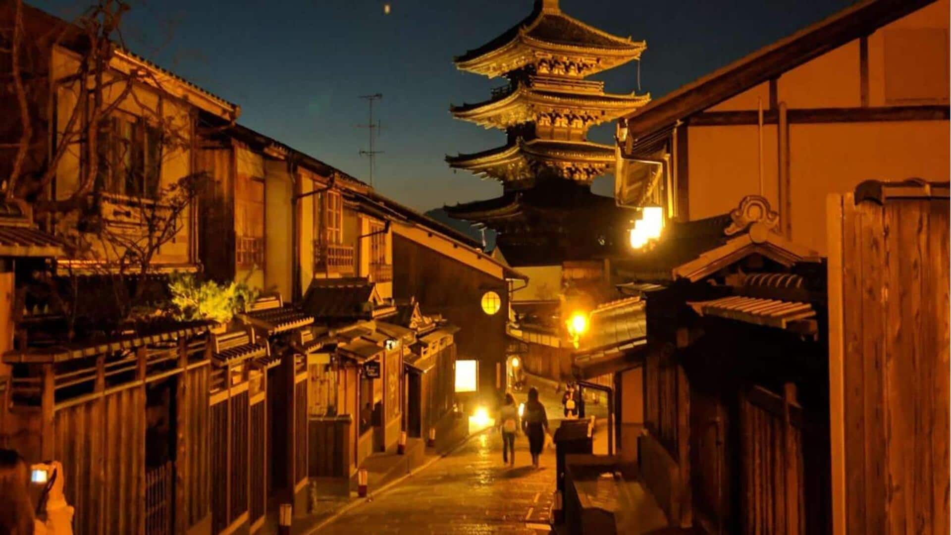 Hal-hal yang dapat dilakukan di Kyoto untuk menghabiskan malam Anda