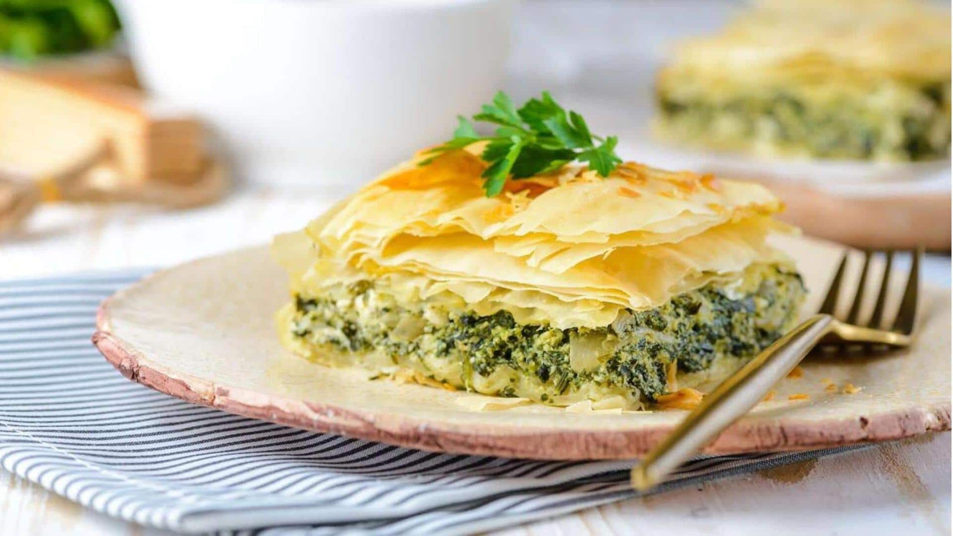 Hidangan khas Yunani: Simak resep spanakopita yang lezat ini