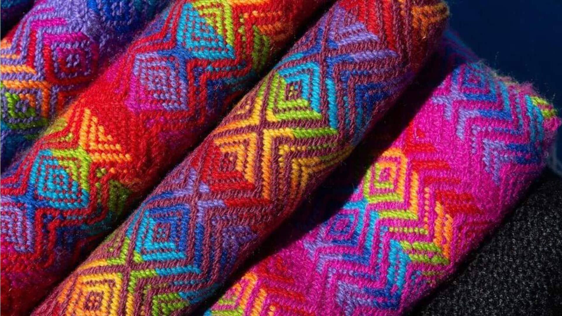 Tekstil suku Maya: Memadukan pola tradisional ke dalam pakaian modern