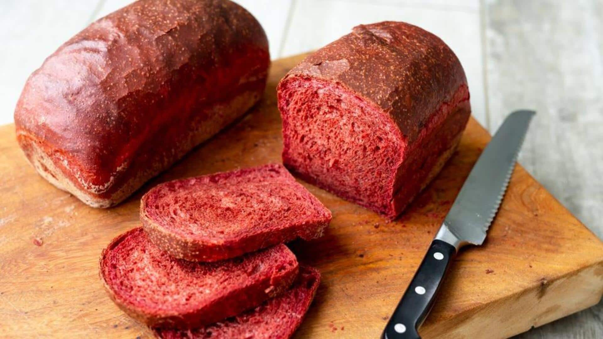 Mencicipi Roti Khas India dengan Perpaduan Buah Bit