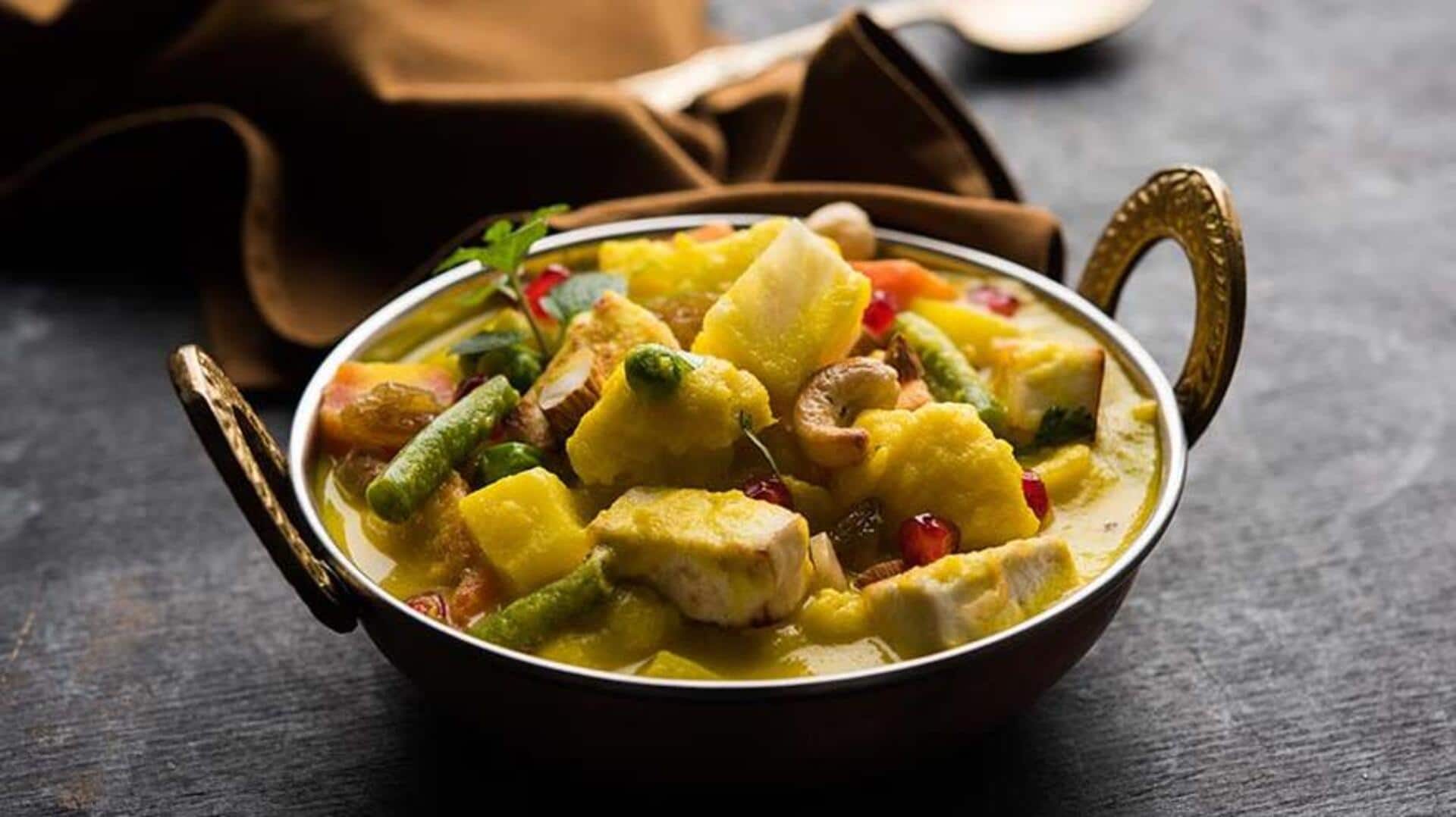 Navratan Korma: Kuliner Klasik dari India dengan Sembilan Bahan Utama