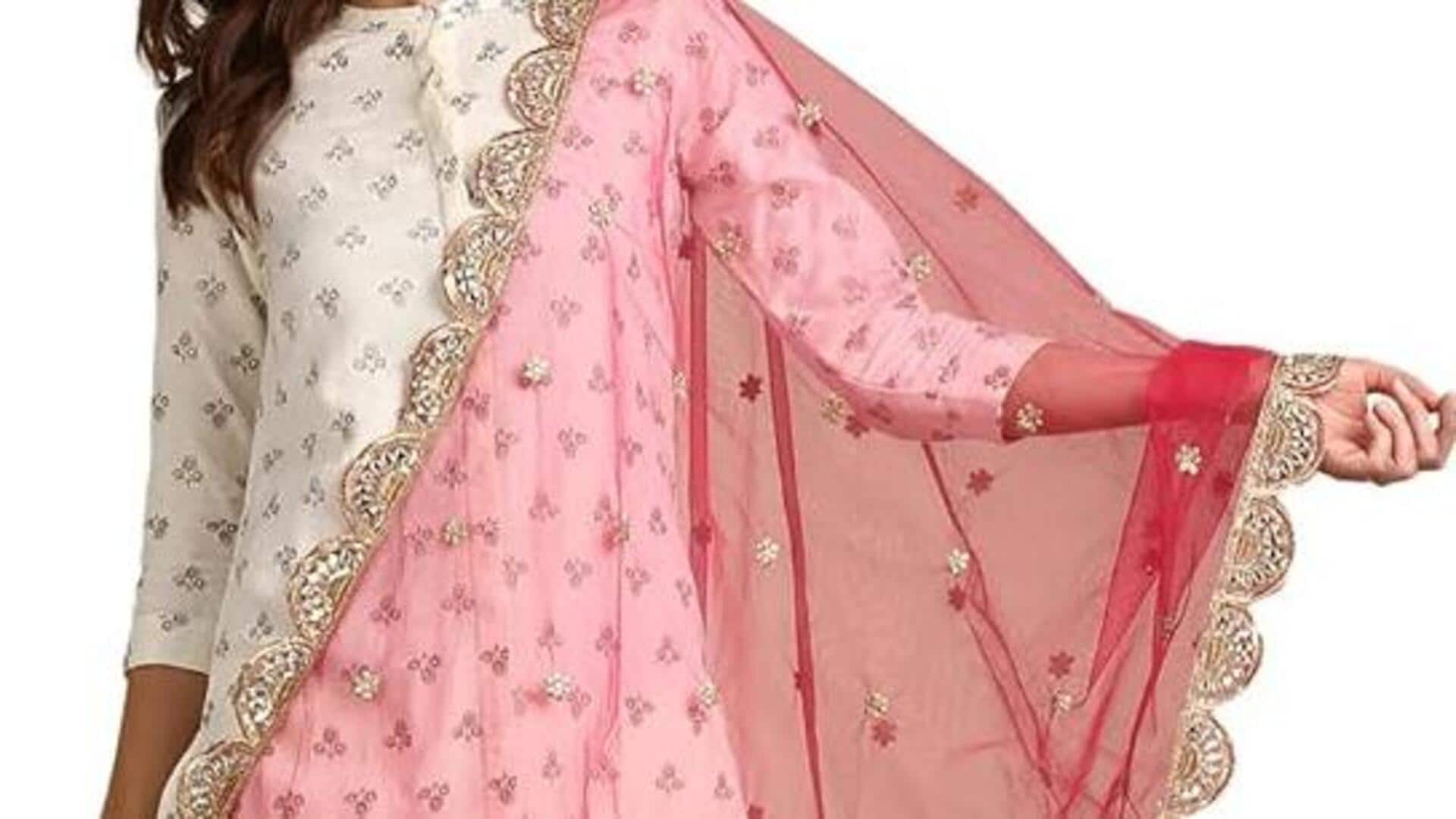 Dupatta musim: Meningkatkan gaya tradisional