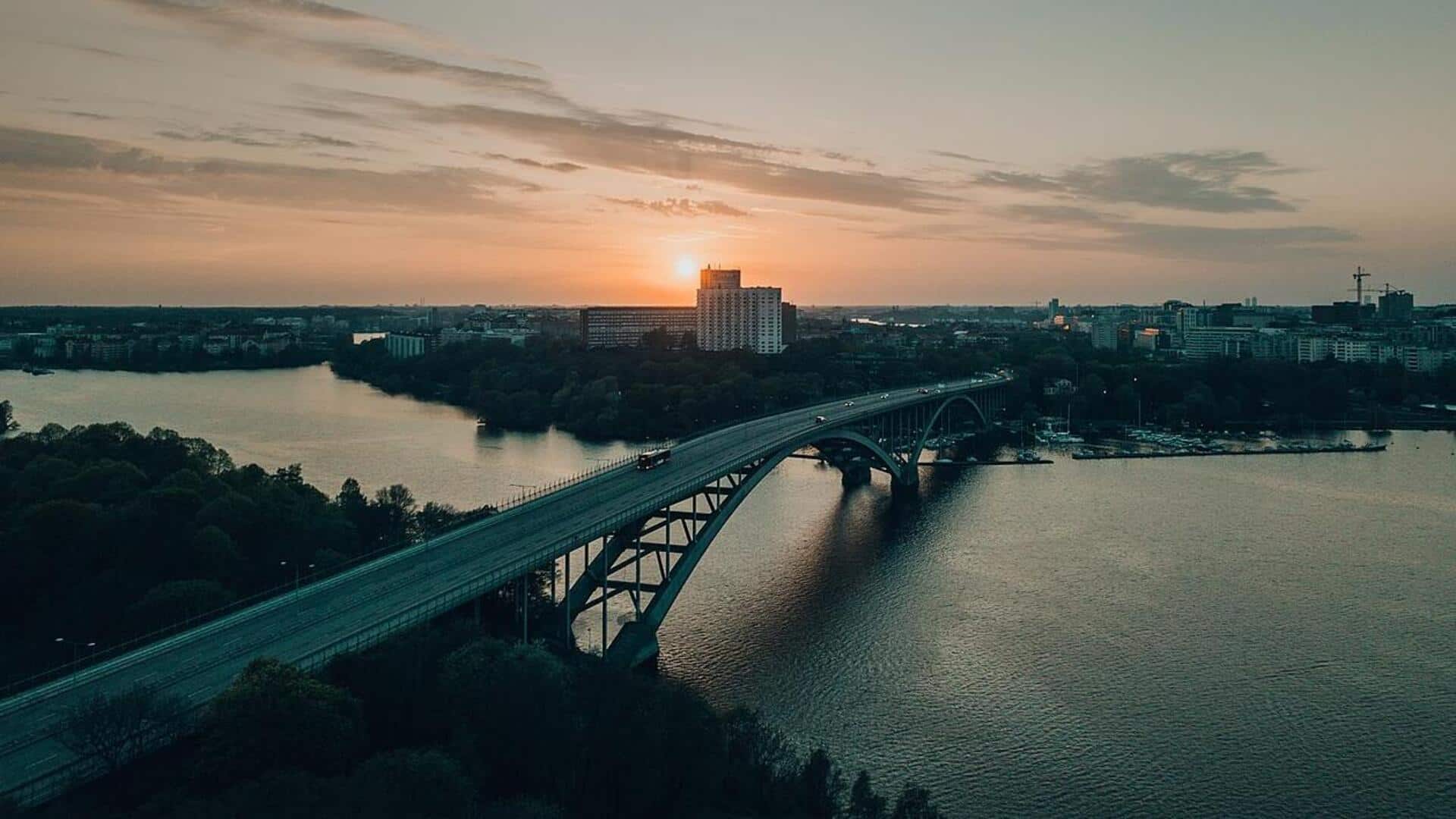 Jembatan-Jembatan Estetik di Stockholm, Swedia