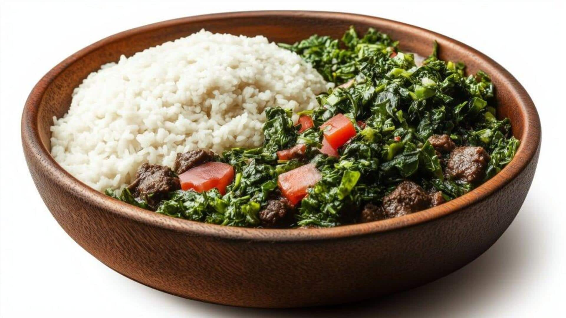 Ugali dengan Sukuma Wiki: Tutorial masakan Afrika Timur