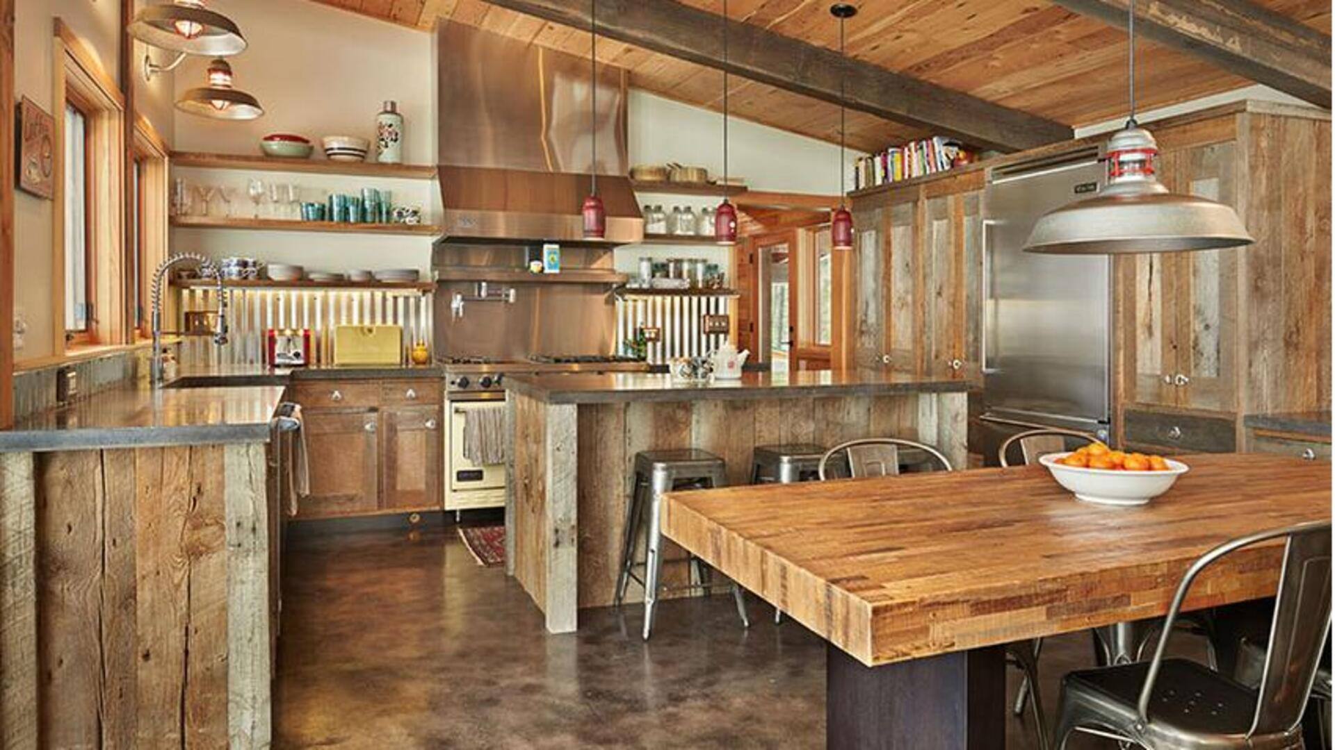 Hadirkan Pesona Rustic Industrial dengan Dekorasi Logam Galvanis Farmhouse