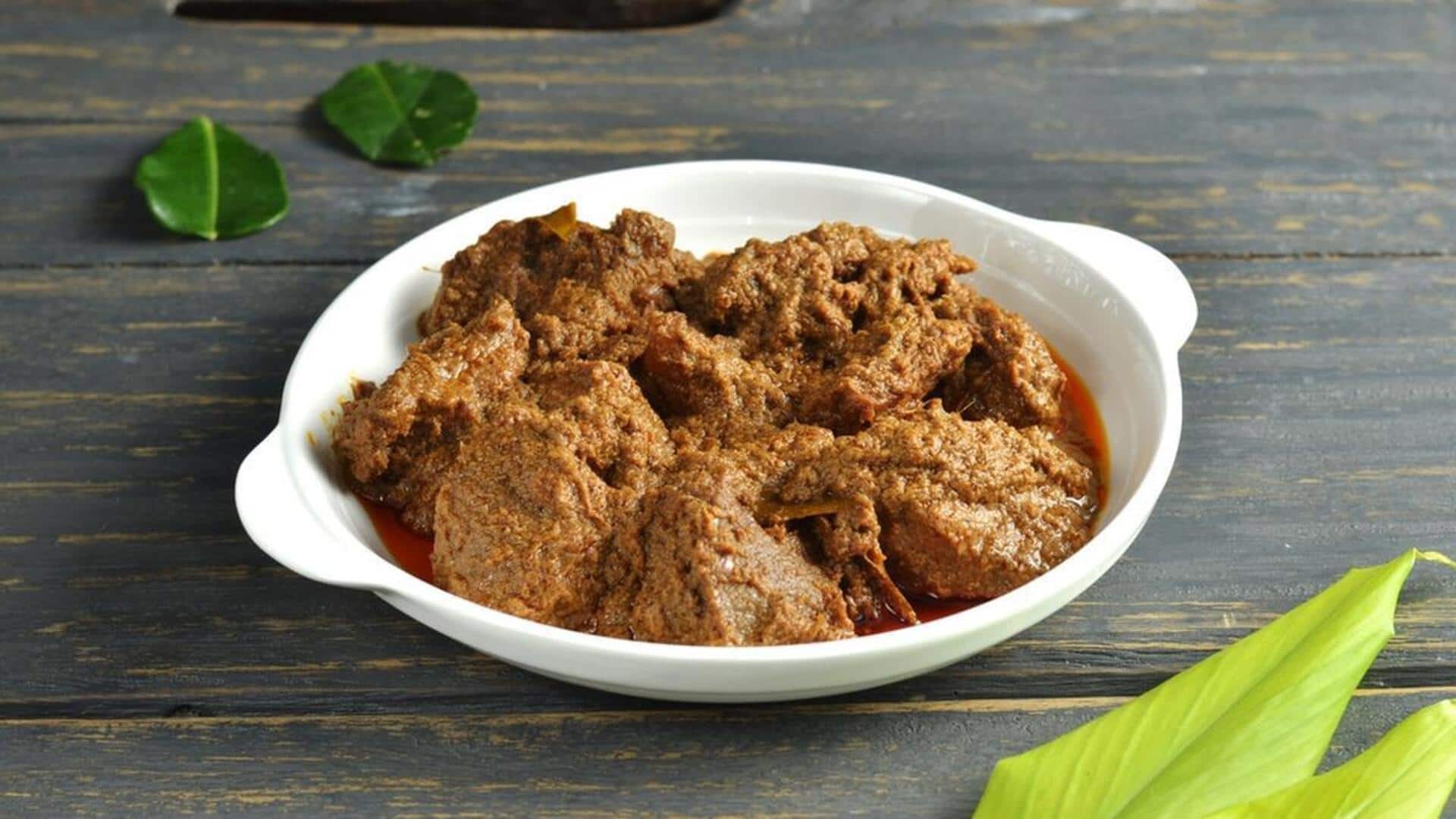 Resep Rendang Tanpa Santan yang Menggugah Selera