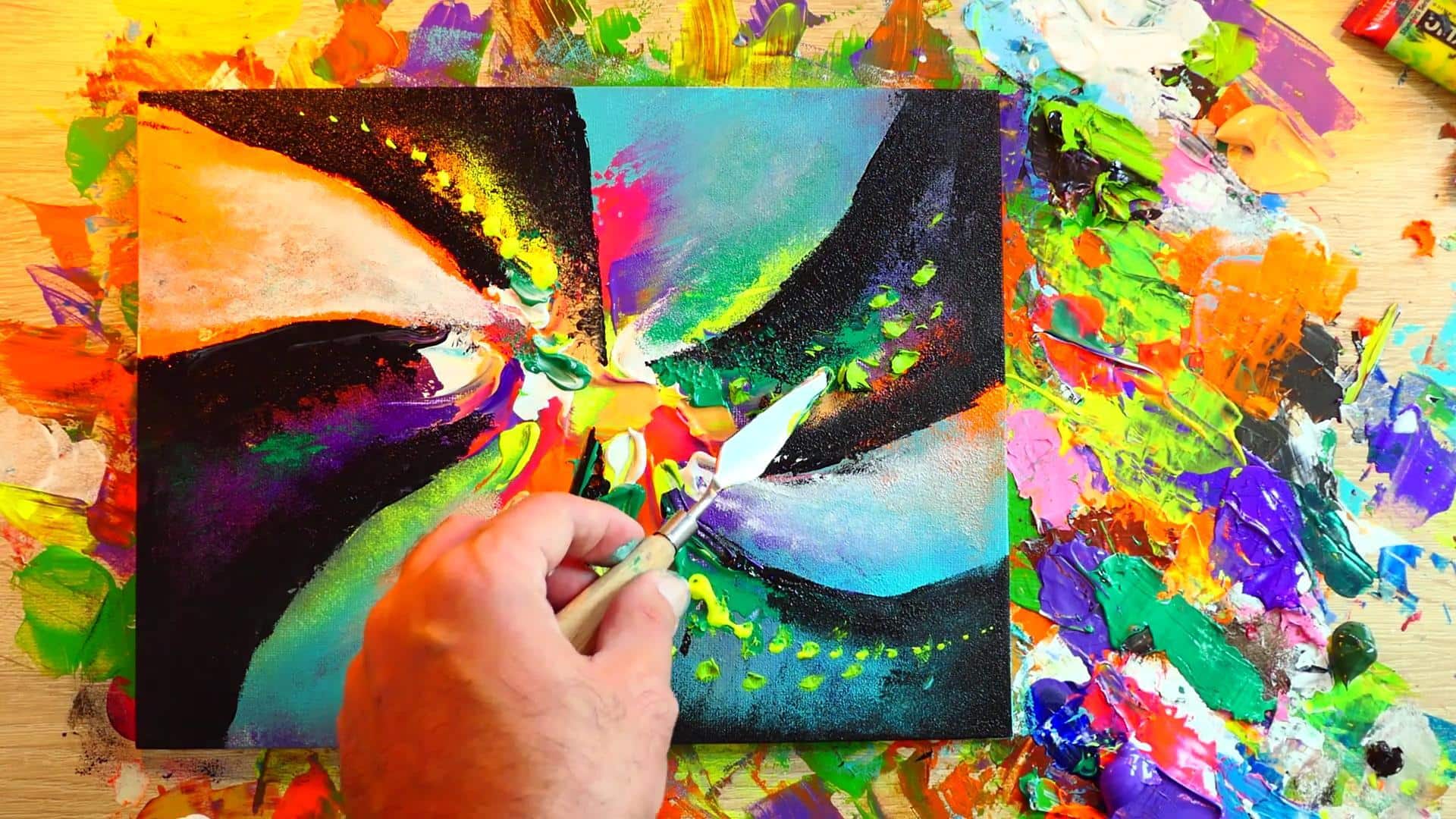 Lima Cara Kreatif Menggunakan Pola Spiral dalam Lukisan Abstrak