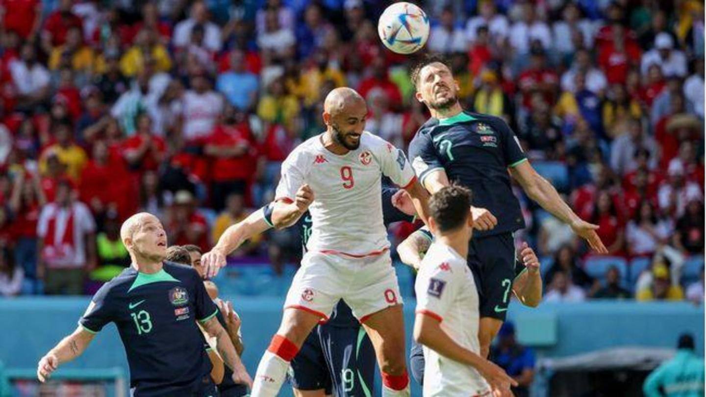 Piala Dunia FIFA 2022, Australia mengalahkan Tunisia 1-0: Statistik utama