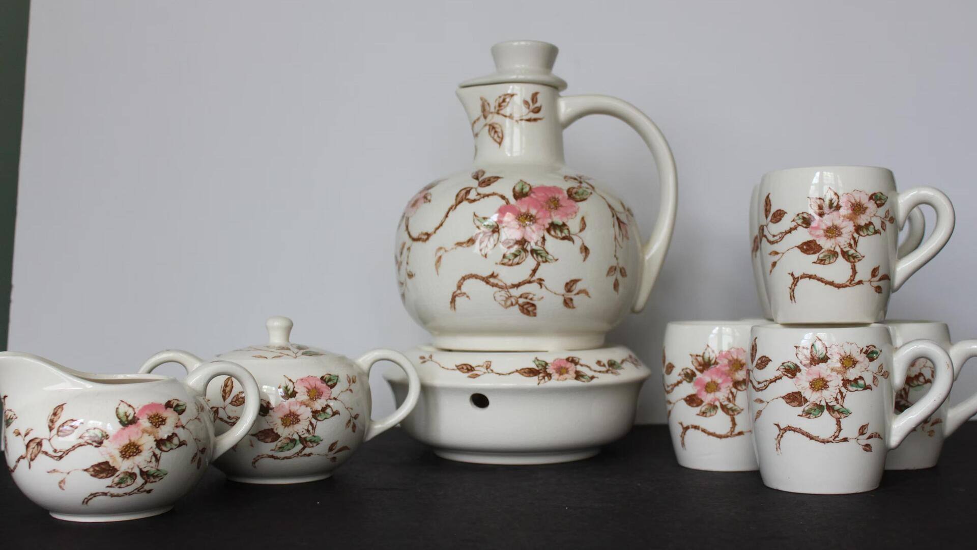 Pesona Vintage dalam Dekorasi Perlengkapan Teh Bergaya Cottagecore