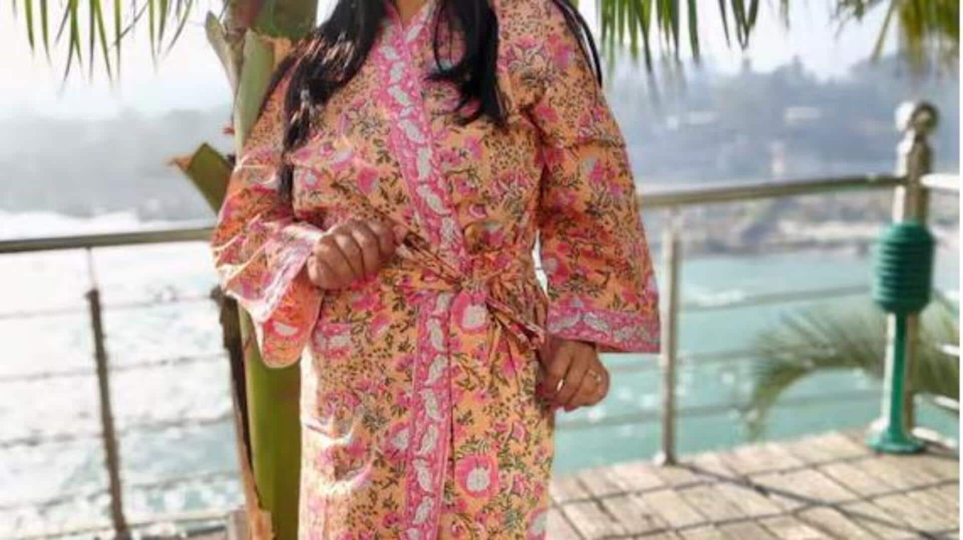 Tekstil warisan: Kimono India untuk gaya musim semi