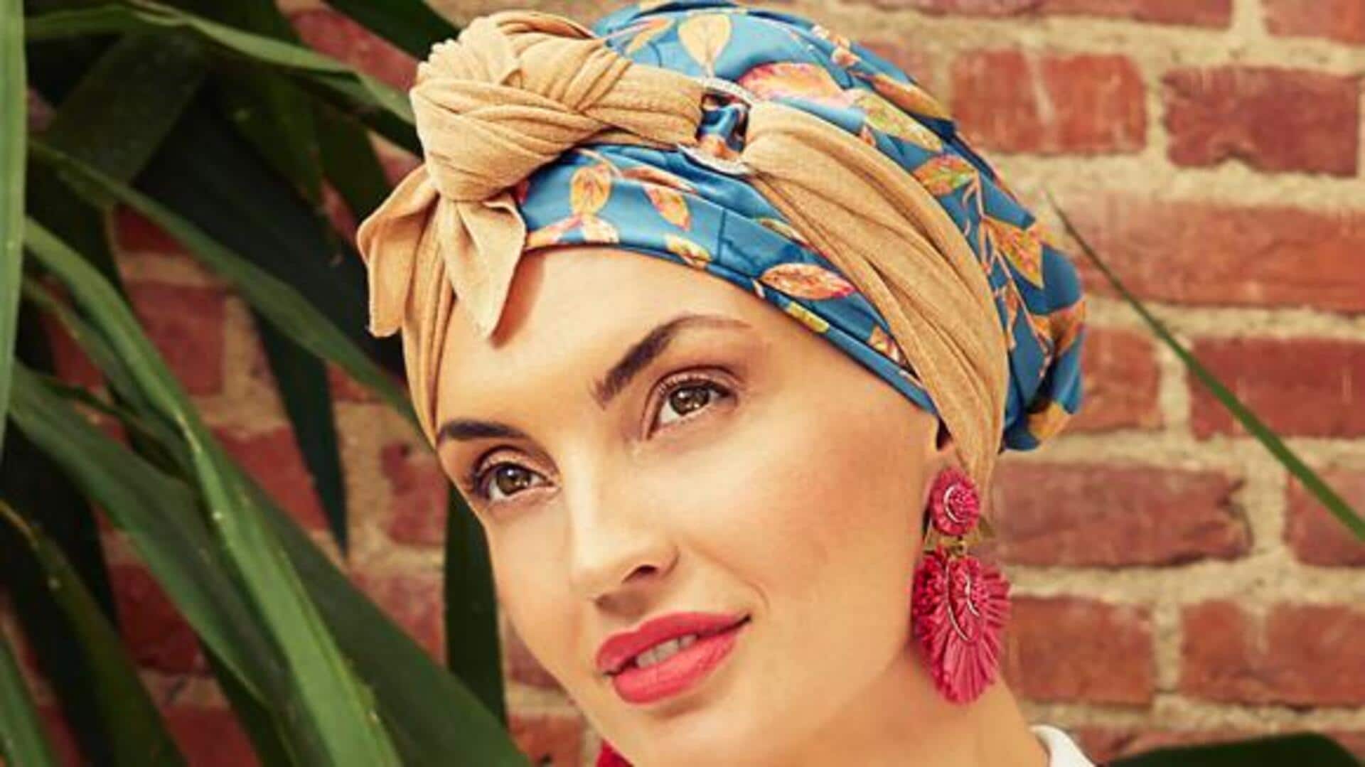 Turban Bohemian: Sentuhan segar gaya India