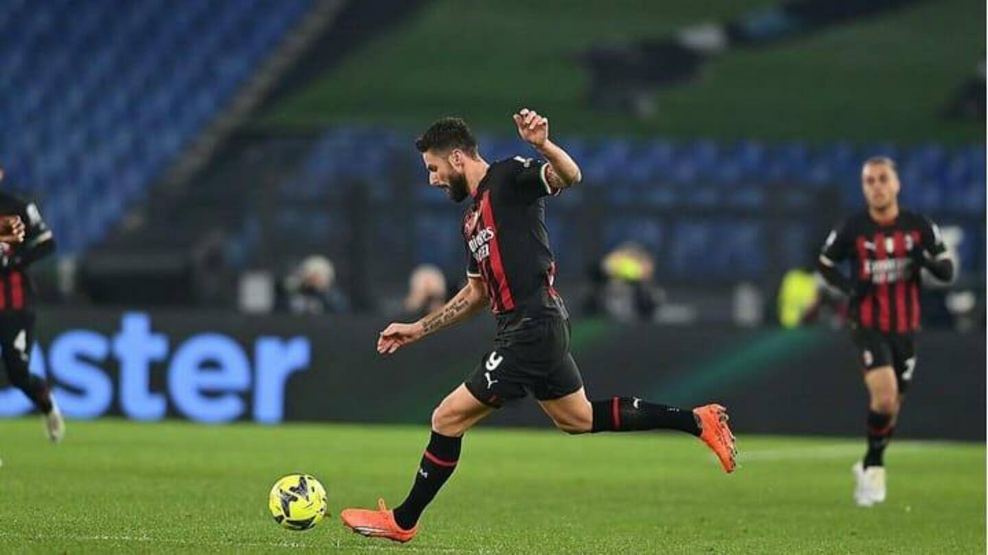 Serie A, Lazio mengalahkan AC Milan: Statistik utama