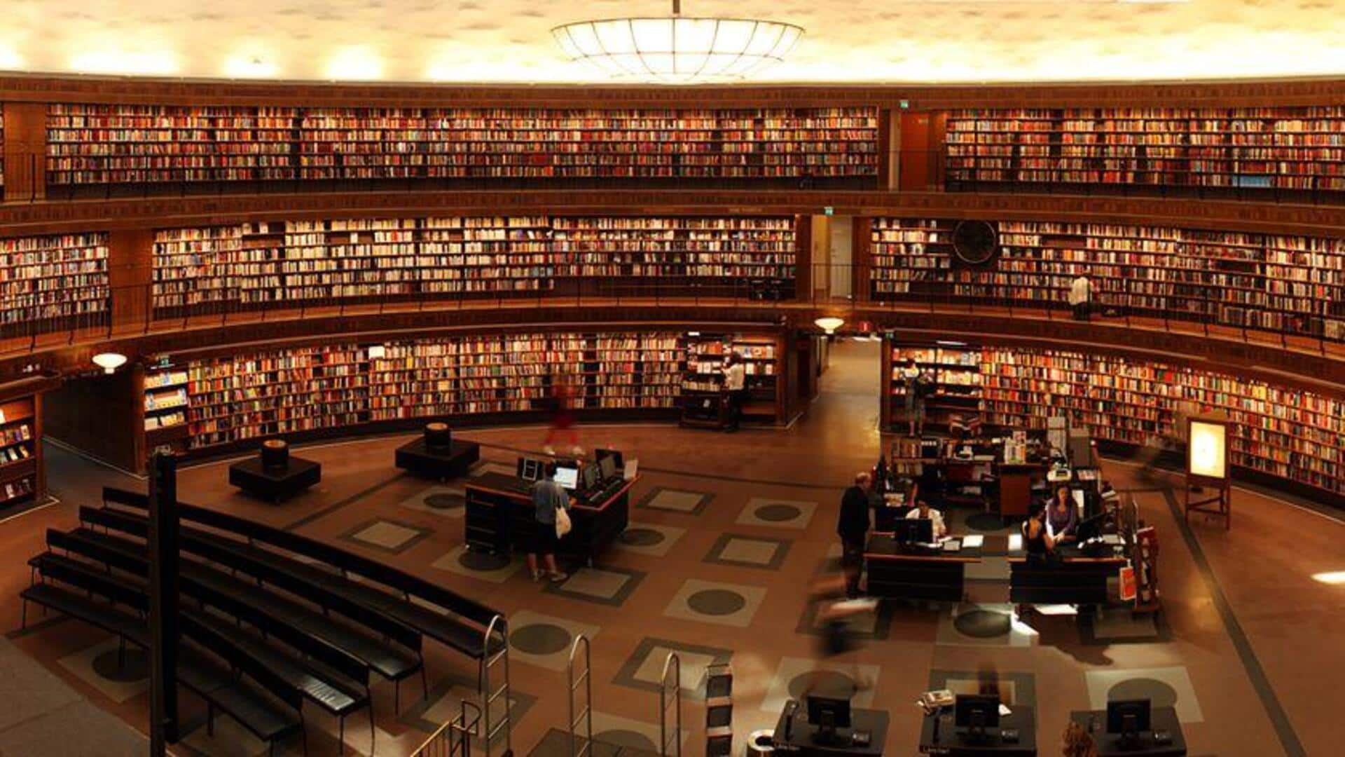 Perpustakaan Bersejarah di Stockholm: Surga Pencinta Buku