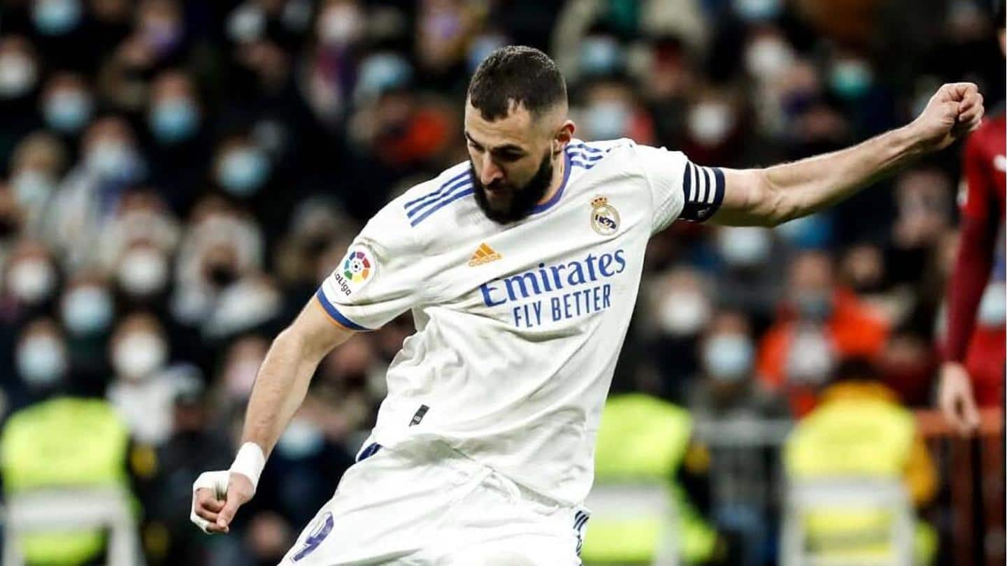 Benzema mencetak 300 gol untuk Real Madrid: Angka-angka kunci