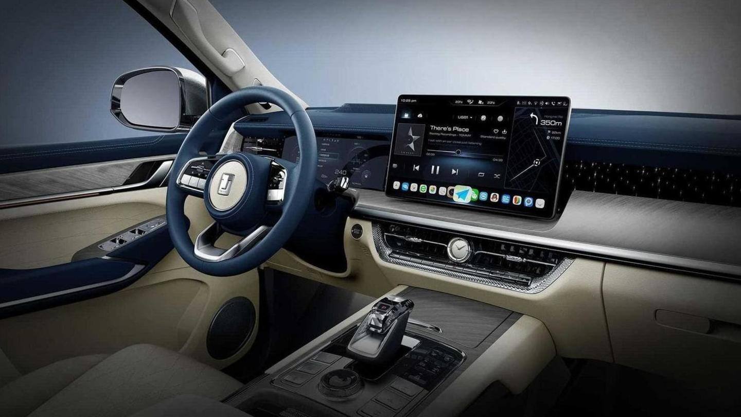 SUV mendapat konsol infotainment yang mirip tablet besar SUV mendapat konsol infotainment yang mirip tablet besar