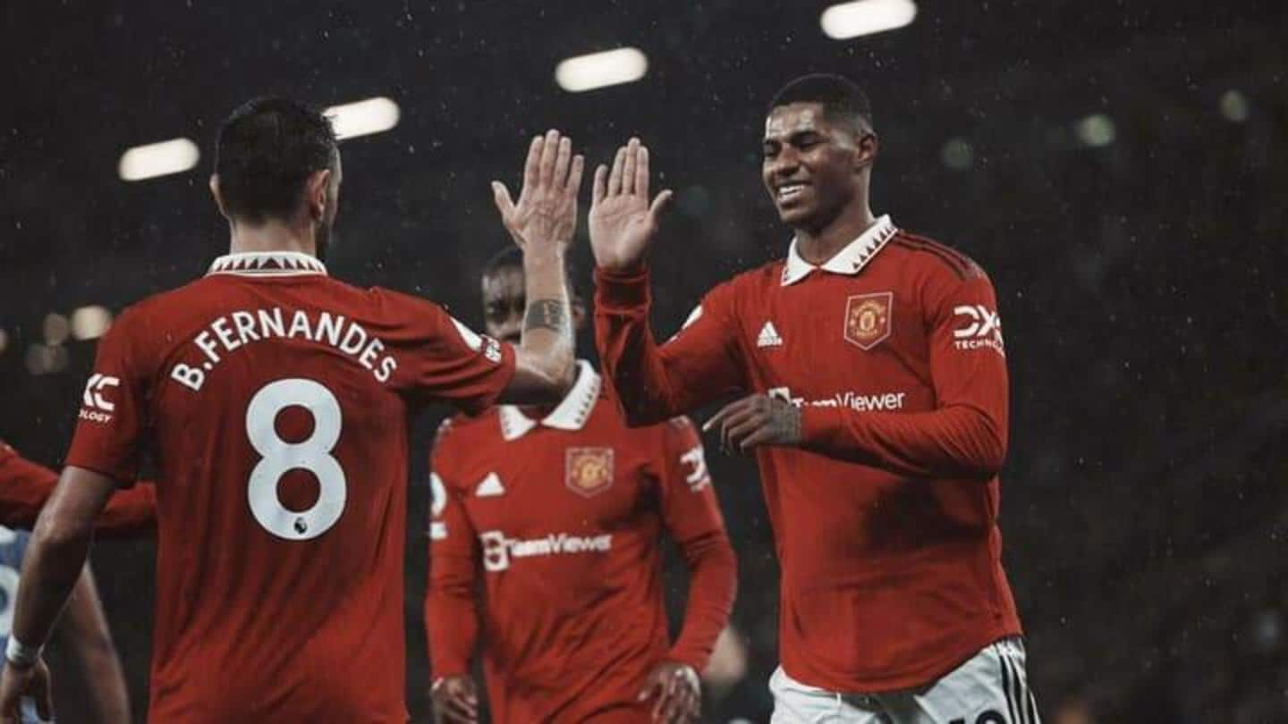 Membandingkan statistik performa Marcus Rashford di Premier League pada 2021-22 dan 2022-23