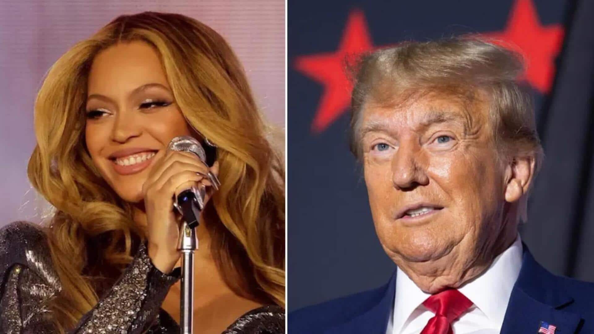 Mengapa Trump mengincar Beyoncé?