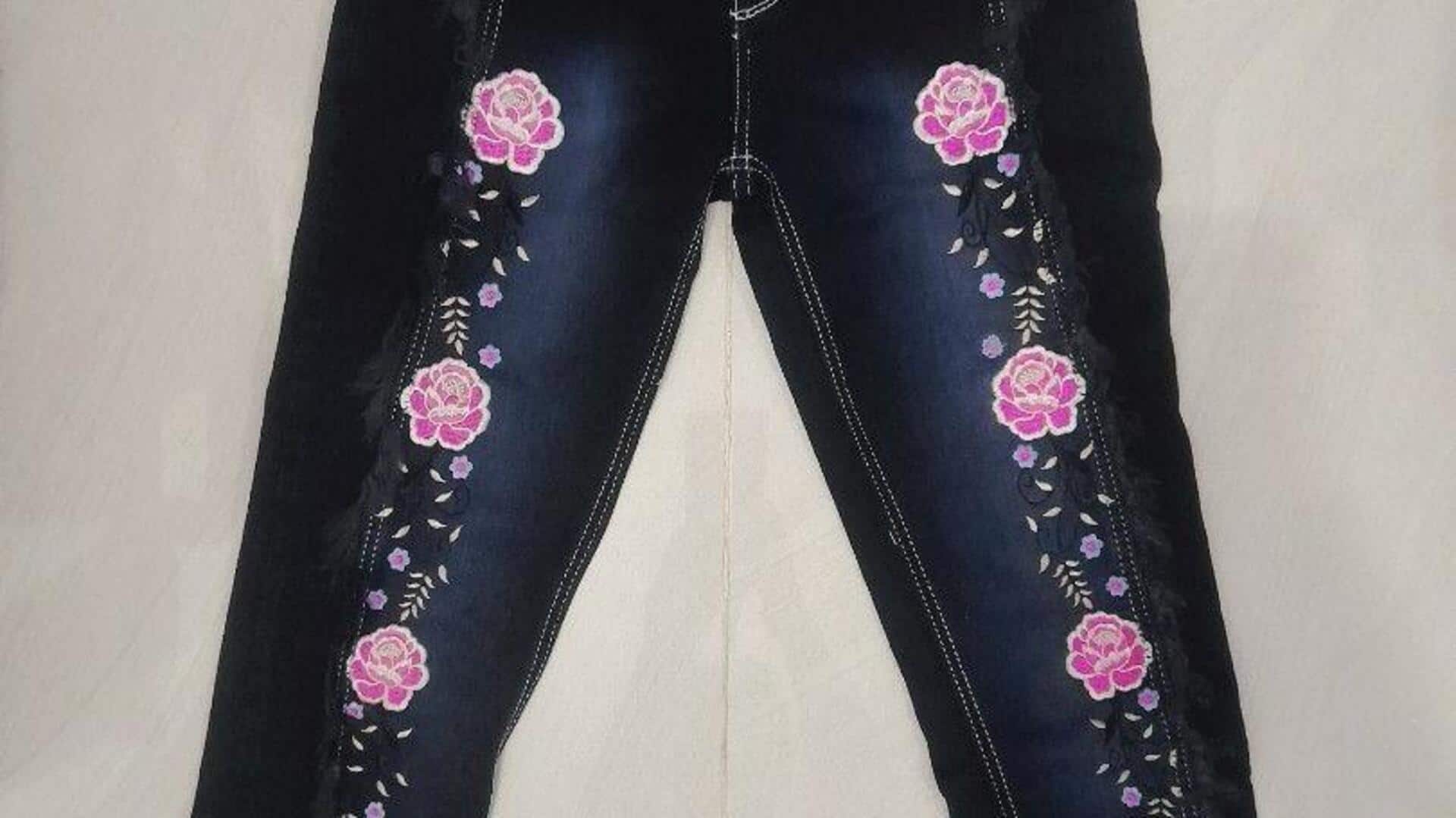 Denim bordir: Elegansi dalam fesyen kasual