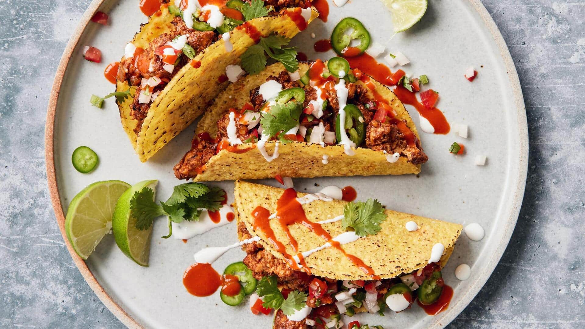 Tacos Vegetarian Modern dengan Sentuhan Indonesia
