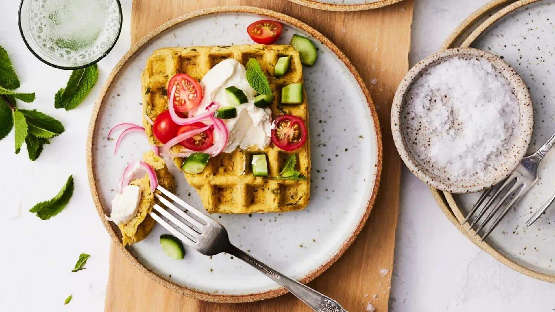 Menikmati Wafel Berbasis Kacang Chickpea untuk Sajian Sarapan