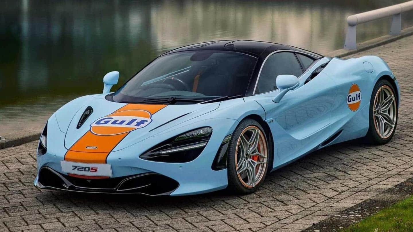McLaren perkenalkan supercar istimewa 720S dengan visual Gulf Oil buatan tangan