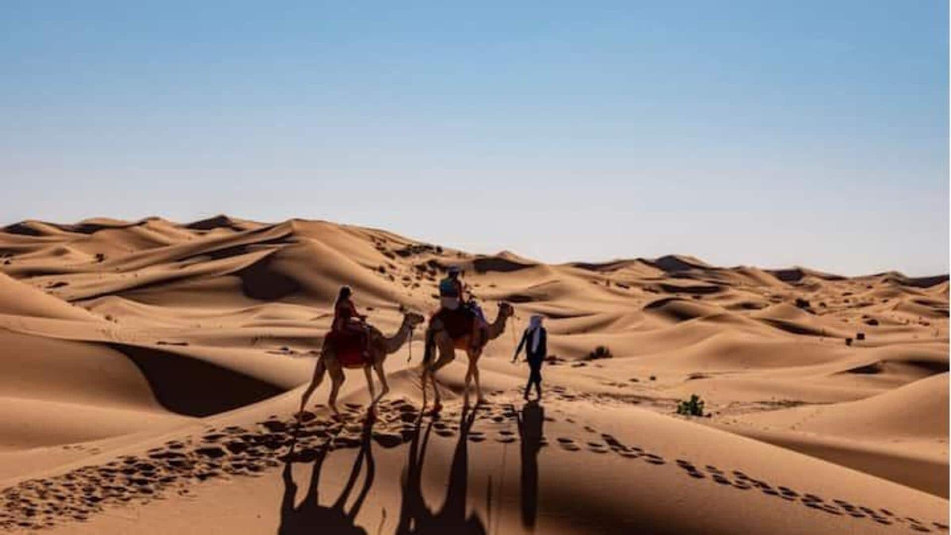 Sederet Kegiatan Menyenangkan Yang Dapat Dilakukan Di Gurun Sahara Maroko