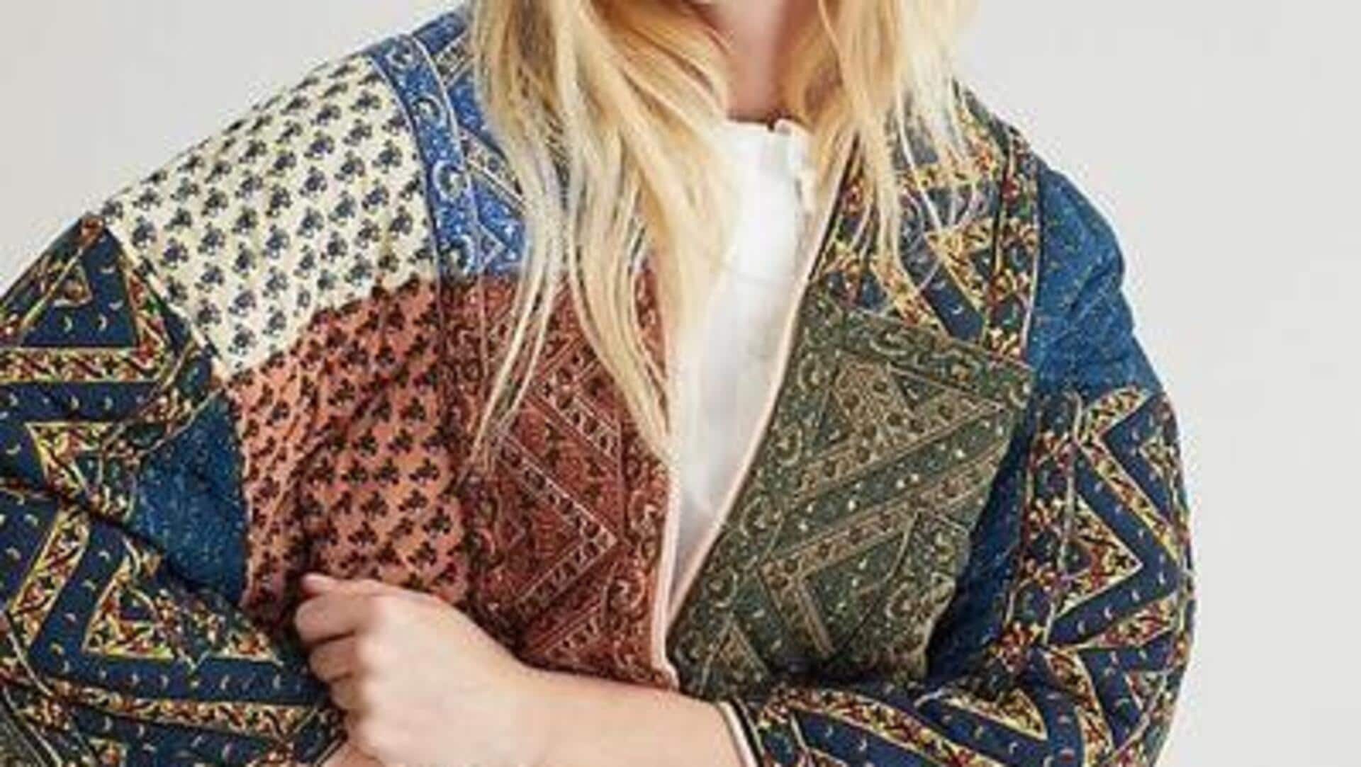 Tingkatkan gaya musim panas dengan jaket Kantha buatan tangan