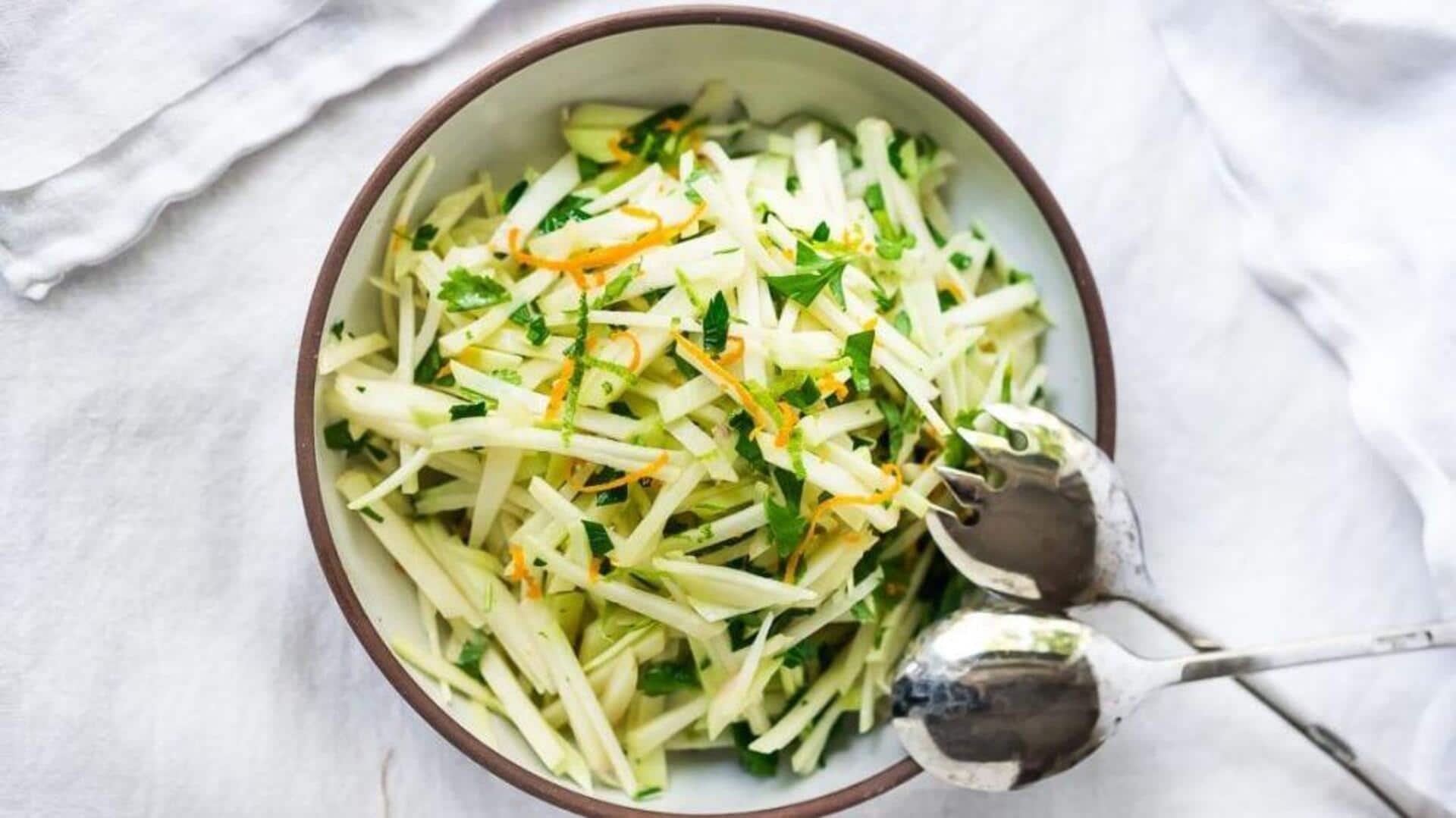 Resep Sederhana dengan Sentuhan Kohlrabi