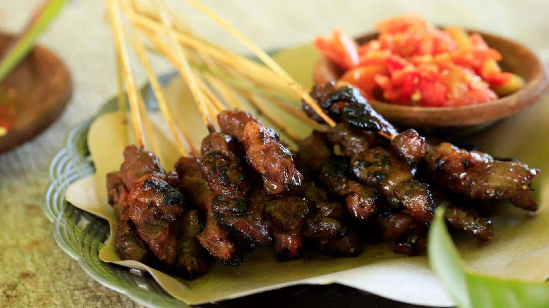 Nikmati Sate dengan Bumbu Rempah yang Unik di Indonesia
