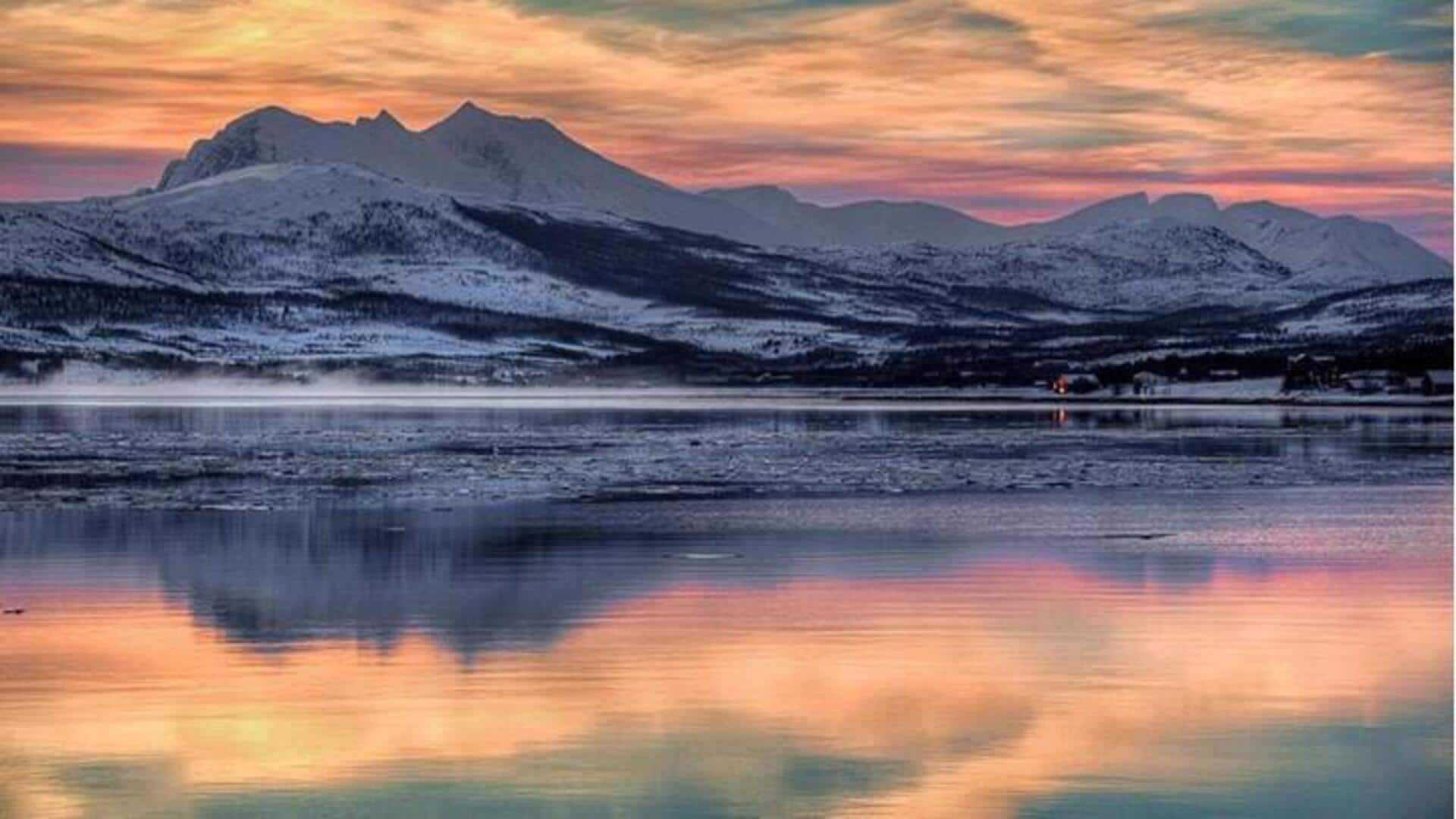 Tromso, Norwegia sangat cocok untuk petualangan negeri ajaib musim dingin