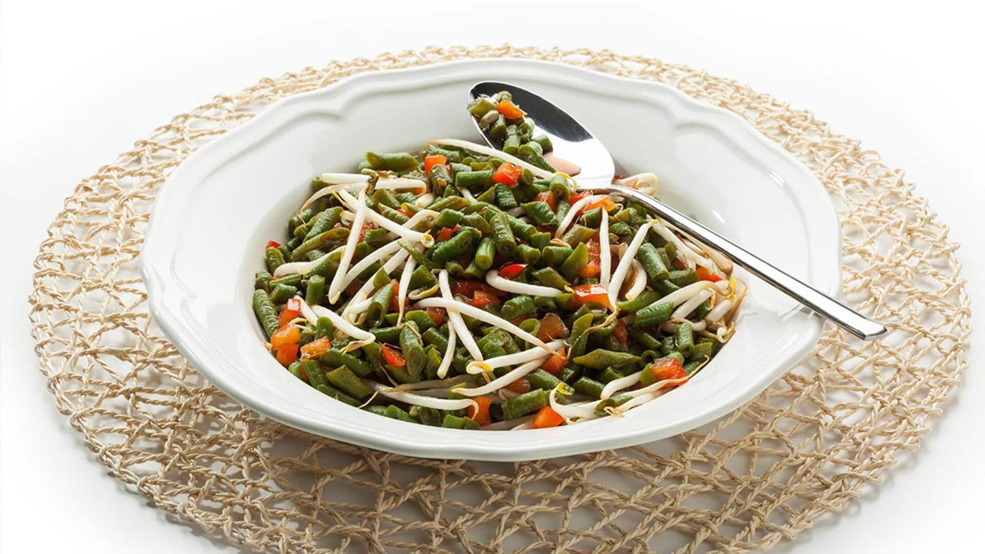 5 Cara Sederhana Menambahkan Kacang Panjang dalam Salad