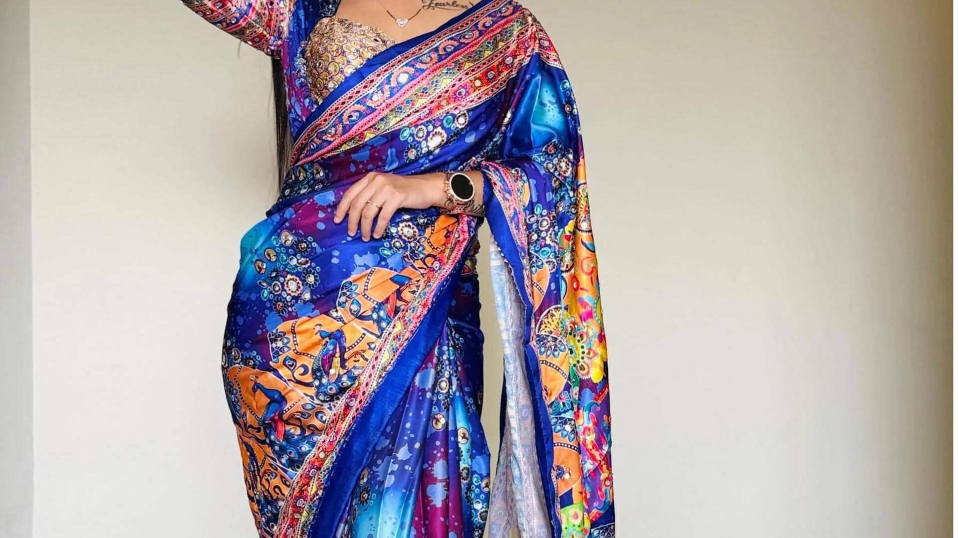Tip memadukan saree untuk pernikahan musim hujan