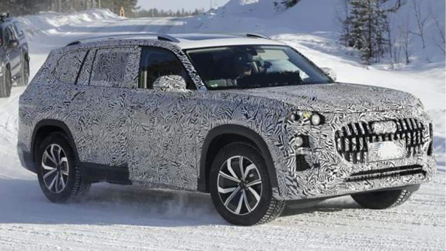 SUV Audi Q9 muncul dalam bocoran foto; rincian desainnya terungkap