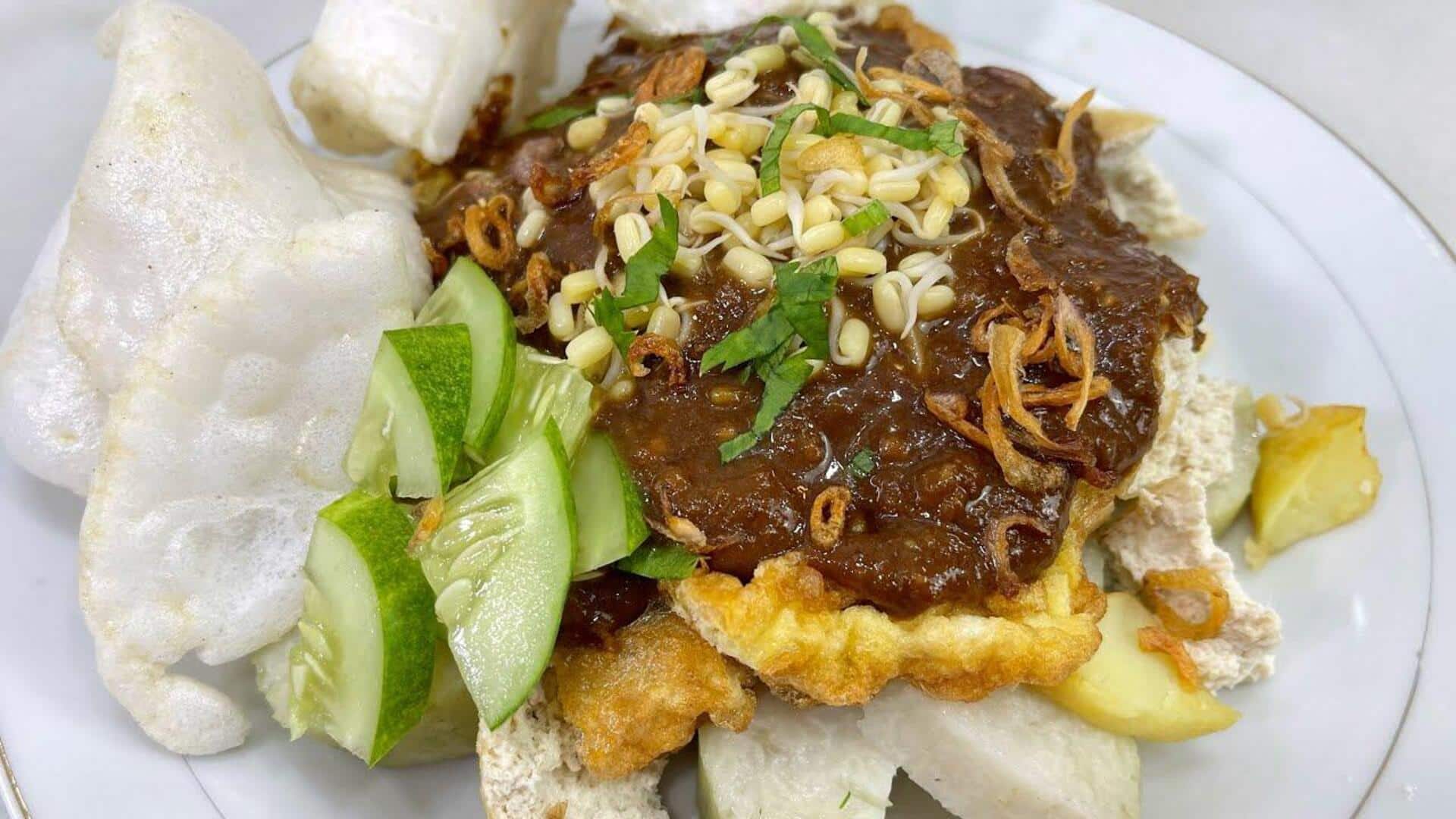 Hidangan Bergizi dari Indonesia dengan Bahan Dasar Kacang Tanah