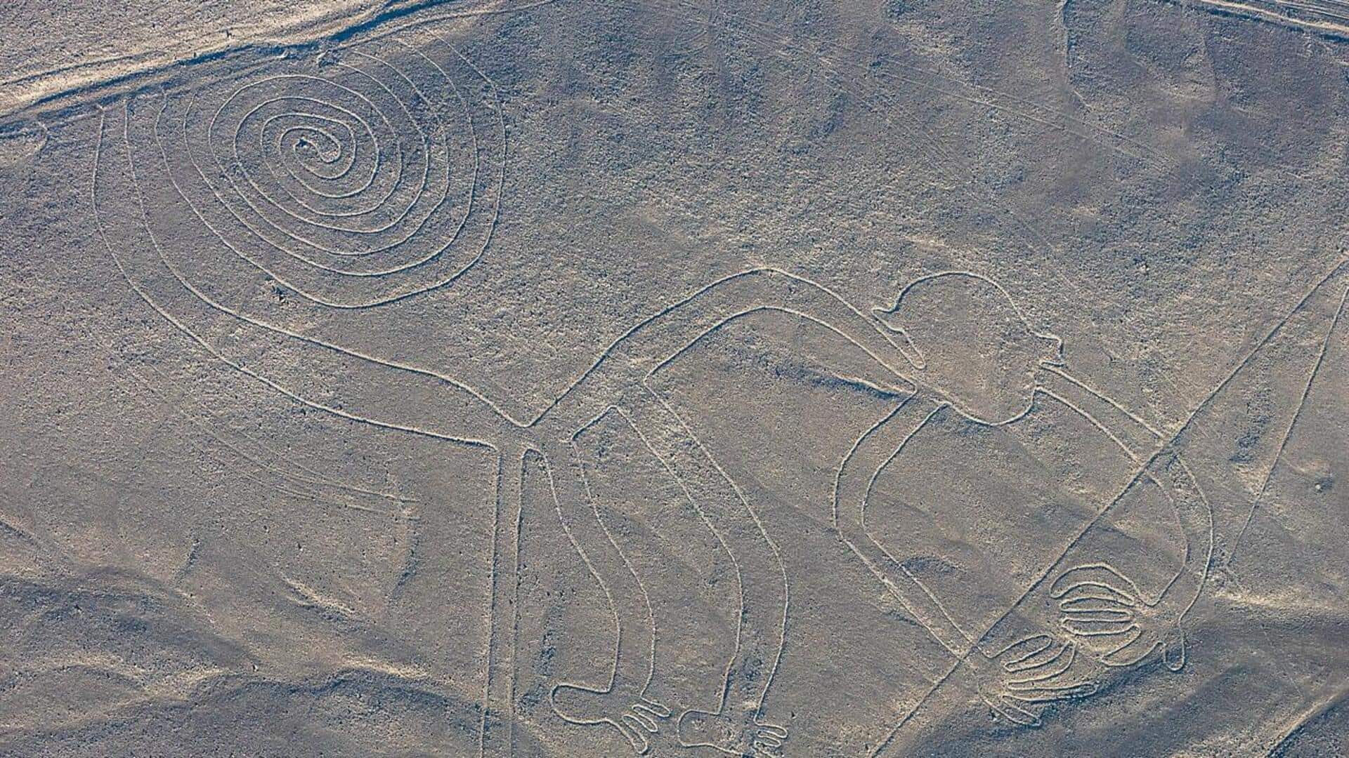 Melihat Garis Nazca Peru dari Udara