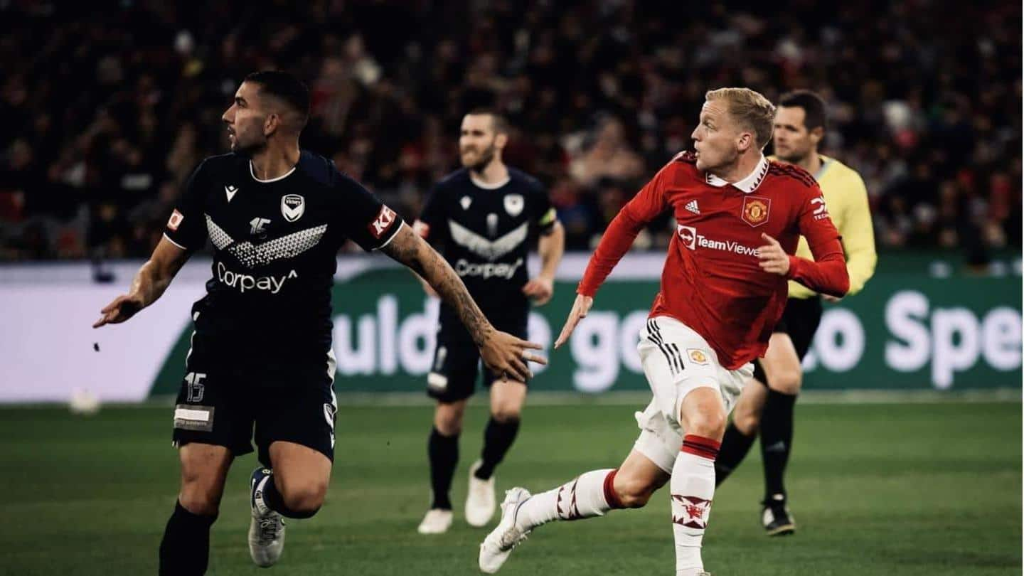 Manchester United mengalahkan Melbourne Victory 4-1 di pra-musim: Sorotan utama