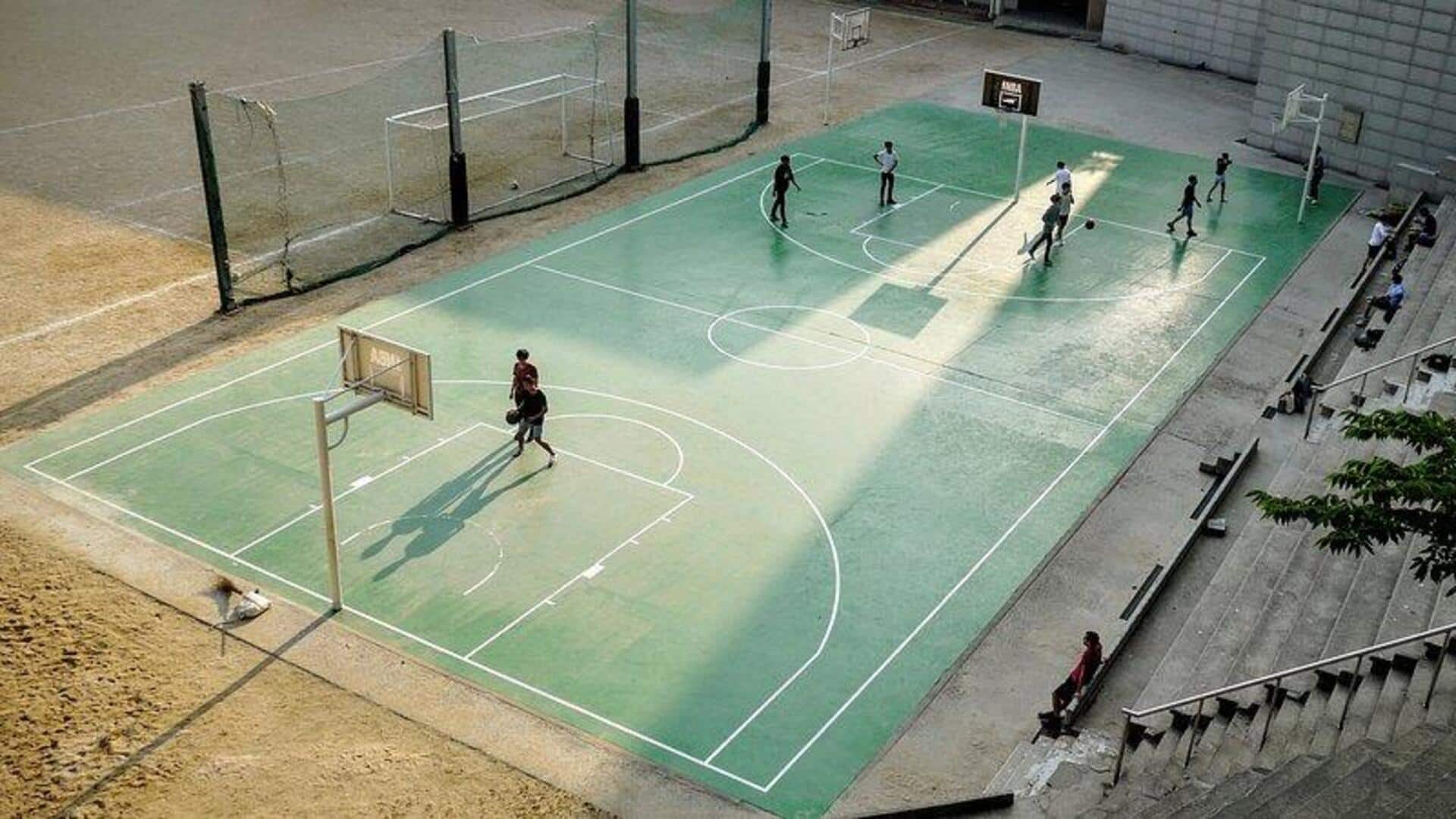 Mengungkap makna di balik garis lapangan basket
