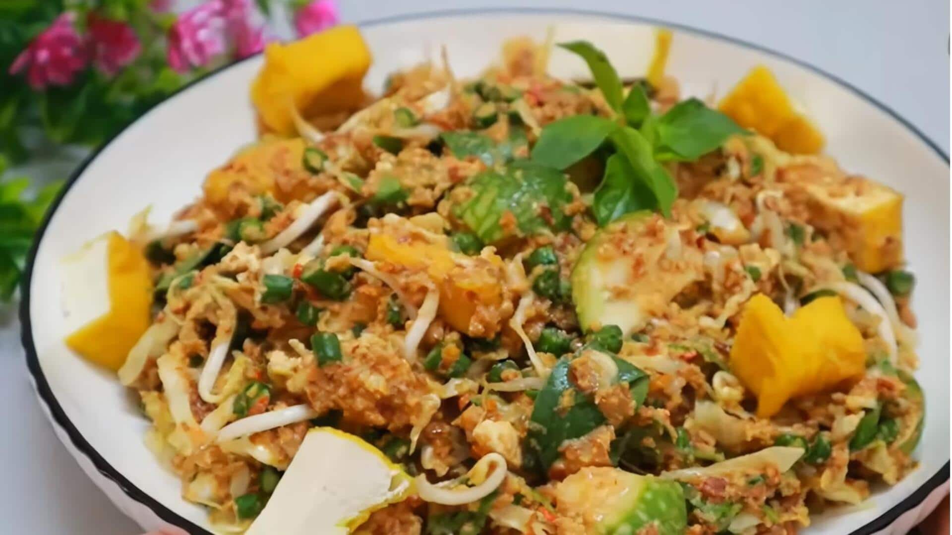 Kreasi Salad Tahu dari Hidangan Ikonik Indonesia