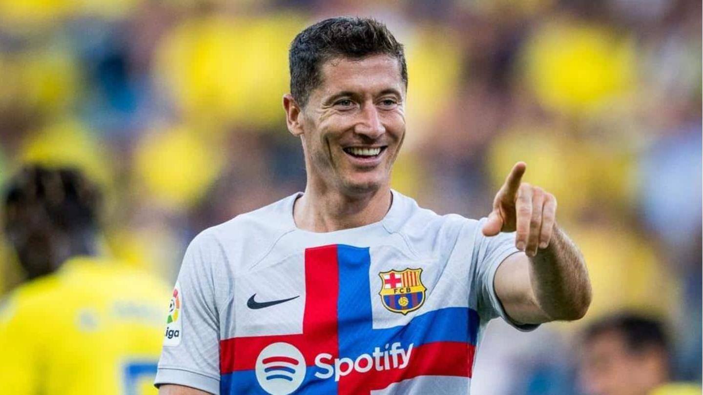 La Liga 2022-23: Robert Lewandowski menorehkan sejarah saat Barcelona menang