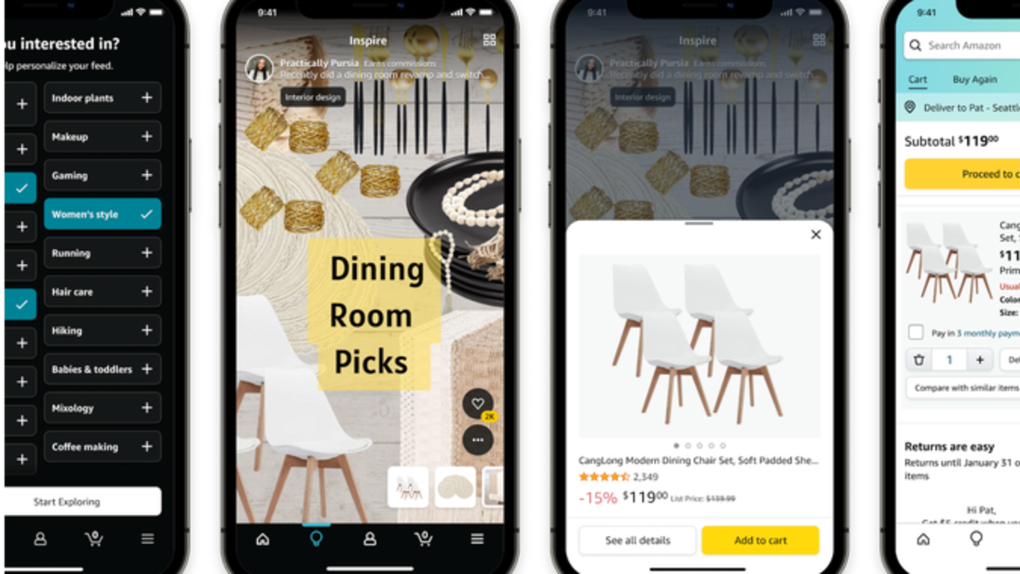 Amazon memperkenalkan 'Inspire,' umpan belanja seperti TikTok: Inilah cara menggunakannya