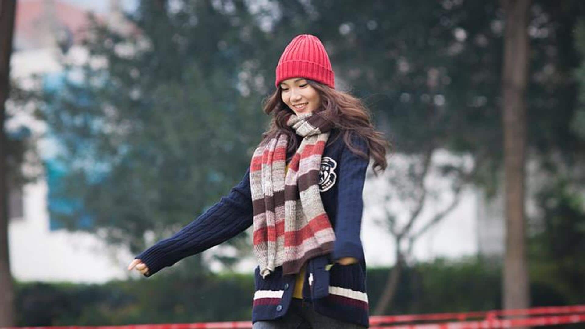 Ubah penampilan musim dingin dengan syal: Tip gaya terungkap