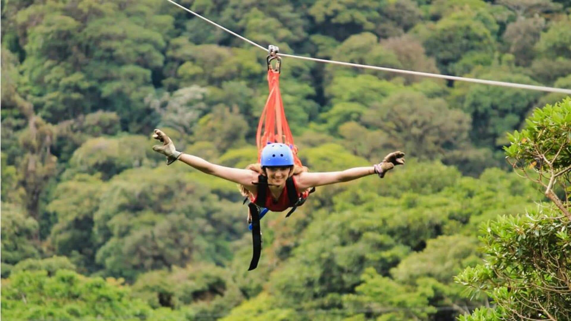 Berbagai Petualangan Zip Line Yang Ikonik Di Kosta Rika