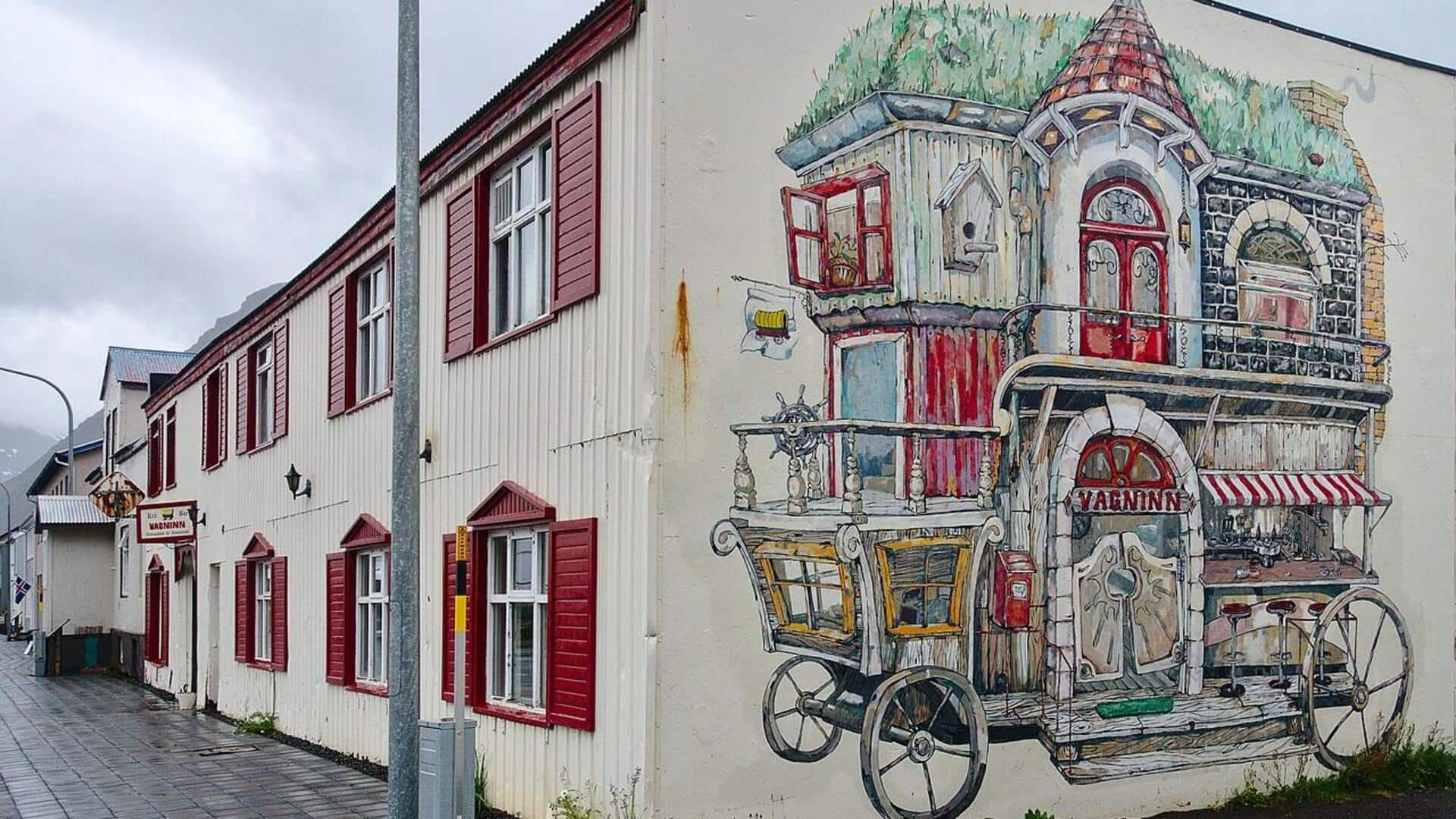 Menikmati Mural dan Taman Patung di Reykjavik, Islandia