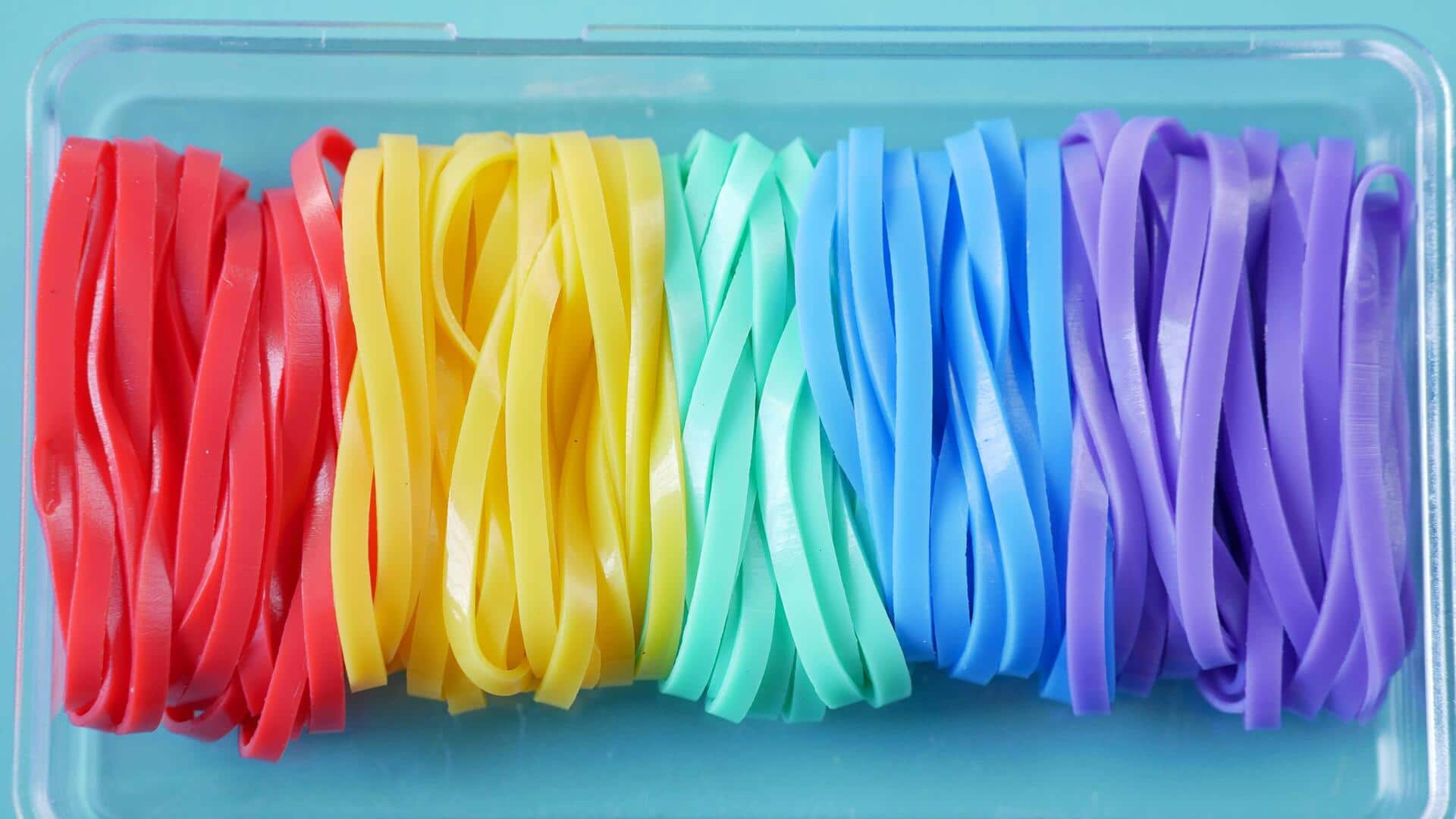 Penggunaan kreatif karet gelang dalam kehidupan sehari-hari Penggunaan kreatif karet gelang dalam kehidupan sehari-hari