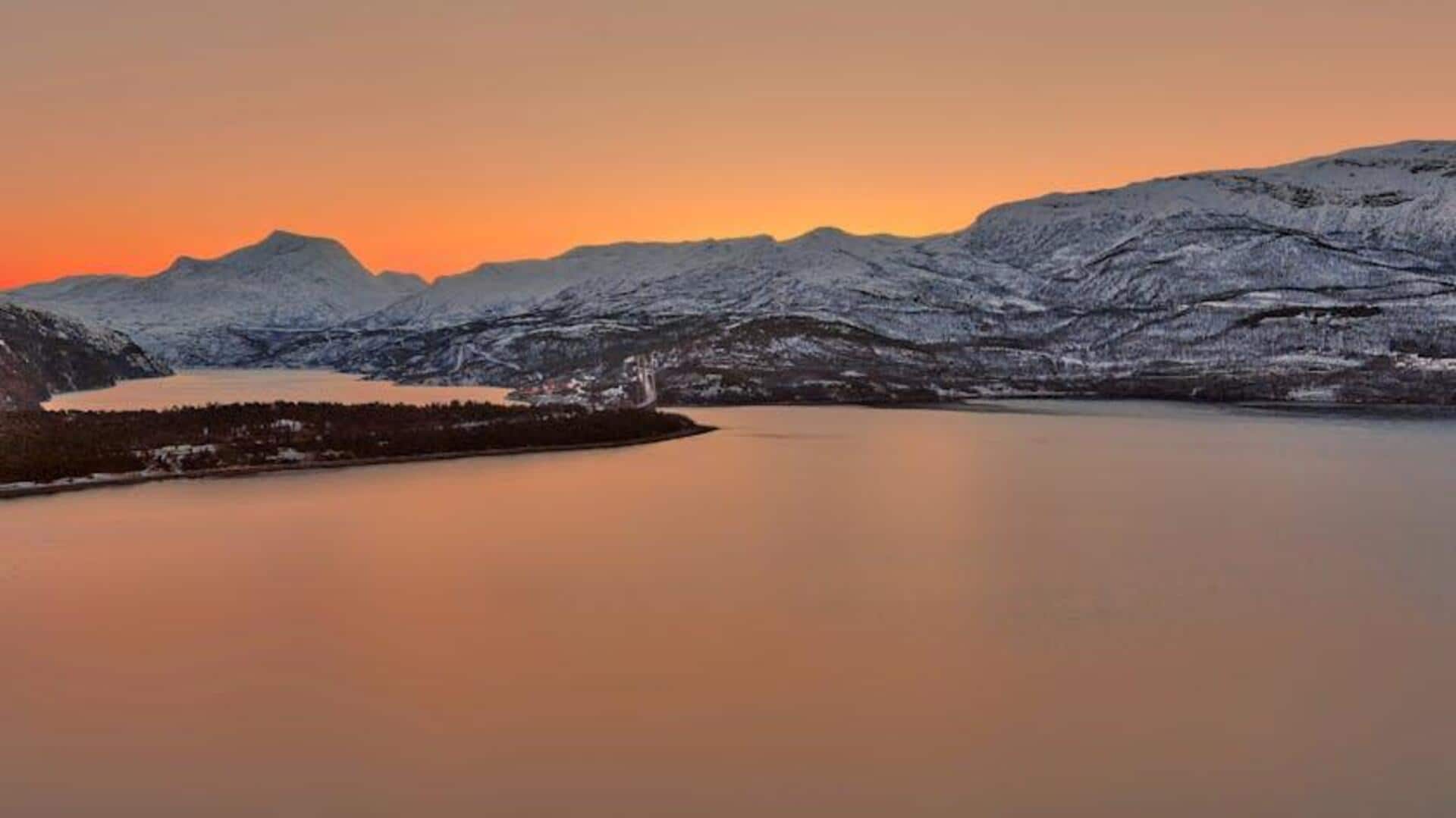 Menjelajahi Jalur Aurora di Taman Nasional Abisko, Swedia