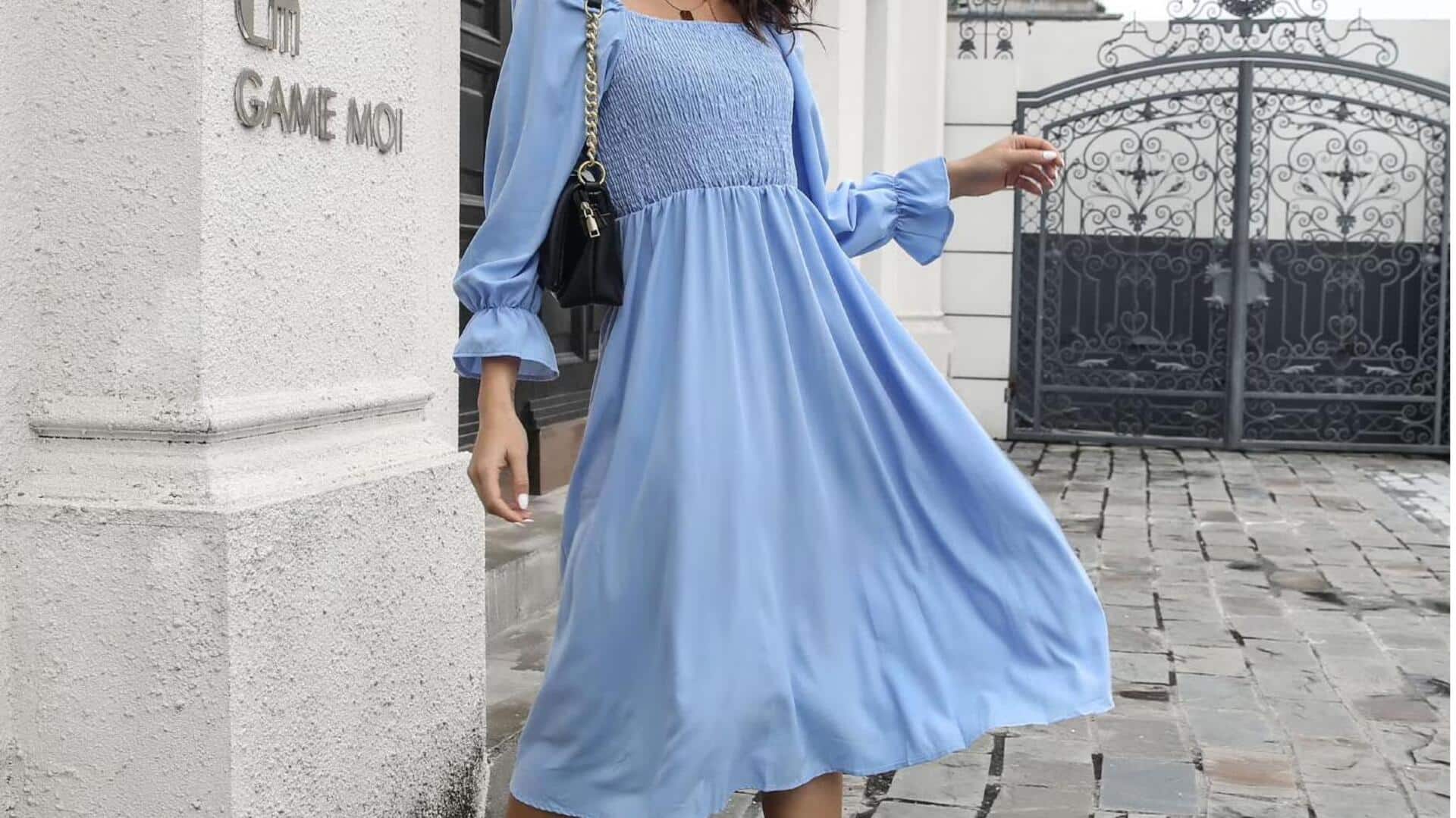 Lima gaya busana bodice smock untuk musim semi India