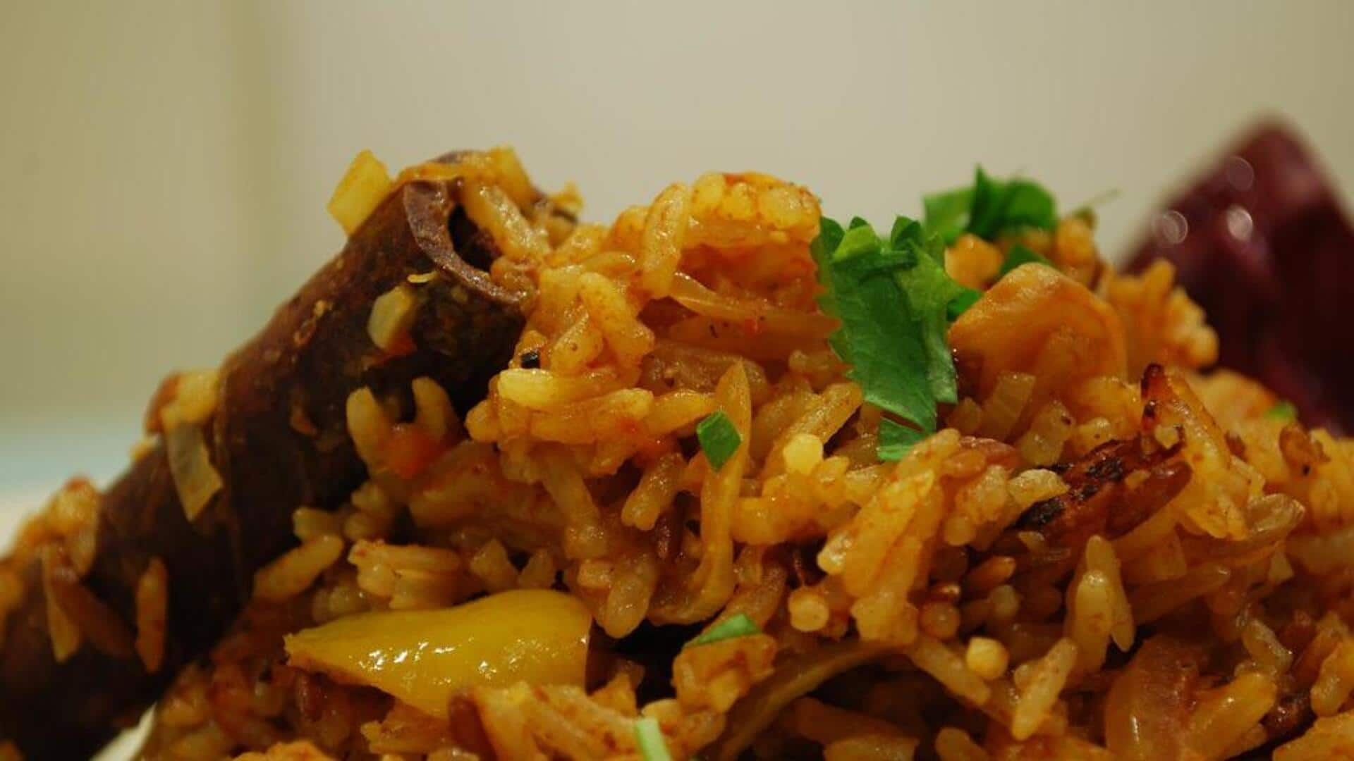 Pilau nangka masala zanzibari: Panduan memasak fusion India-Tanzania