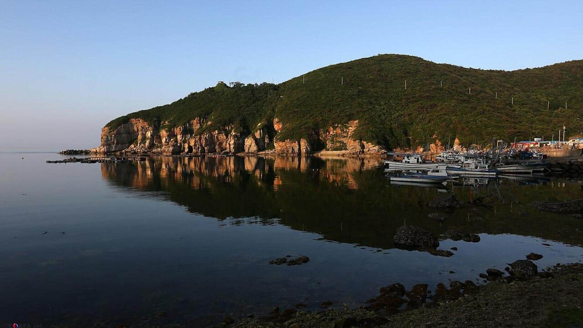 Lima Pulau Pasang Surut Indah di Korea Selatan