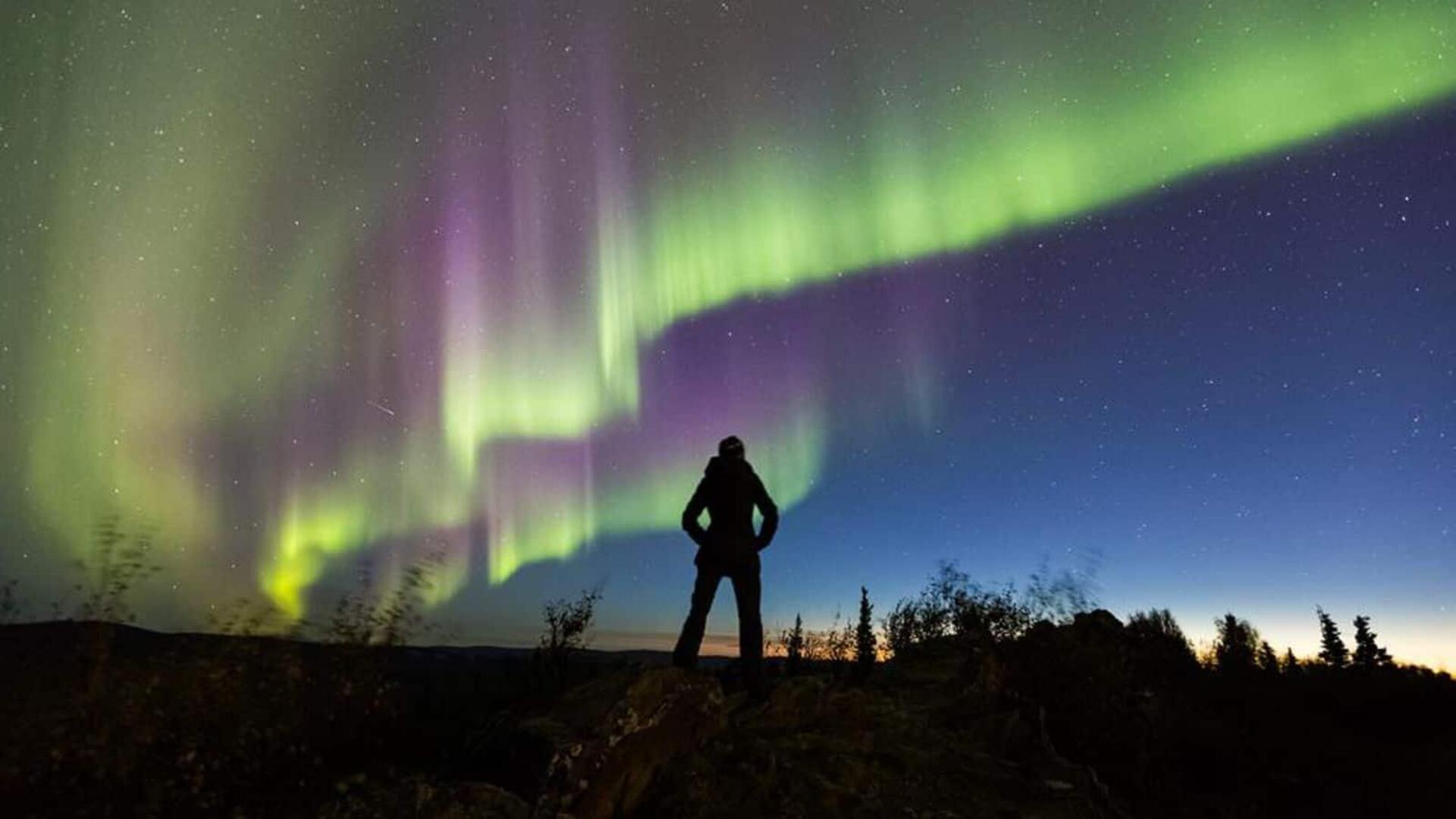 Mengabadikan aurora: Fairbanks, keajaiban langit malam Alaska