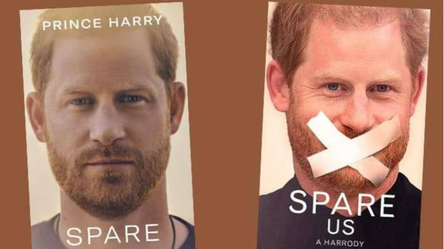 'Spare Us!': Parodi tentang buku 'Spare' Pangeran Harry akan rilis di bulan April